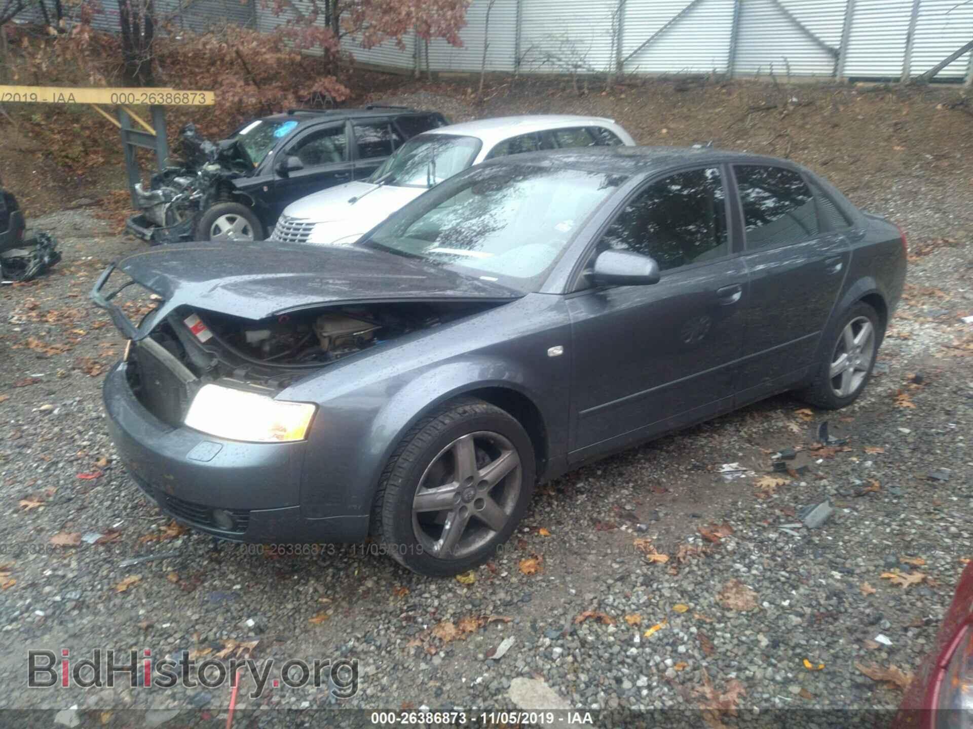 2005 AUDI A4 - VIN: WAULC68E65A123808 - Фото 2
