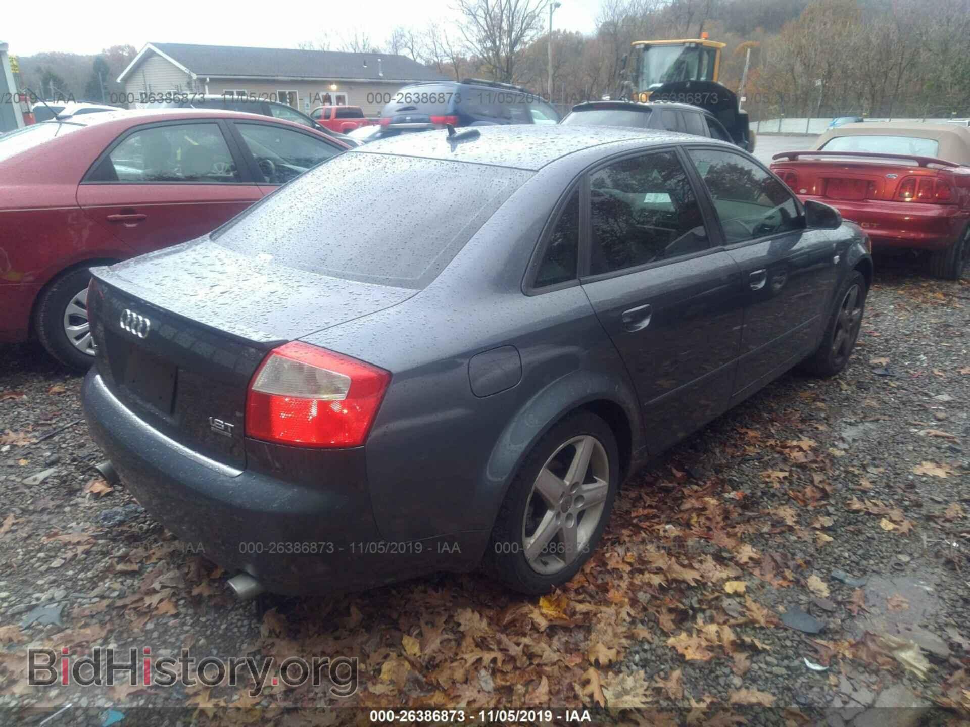 2005 AUDI A4 - VIN: WAULC68E65A123808 - Фото 4