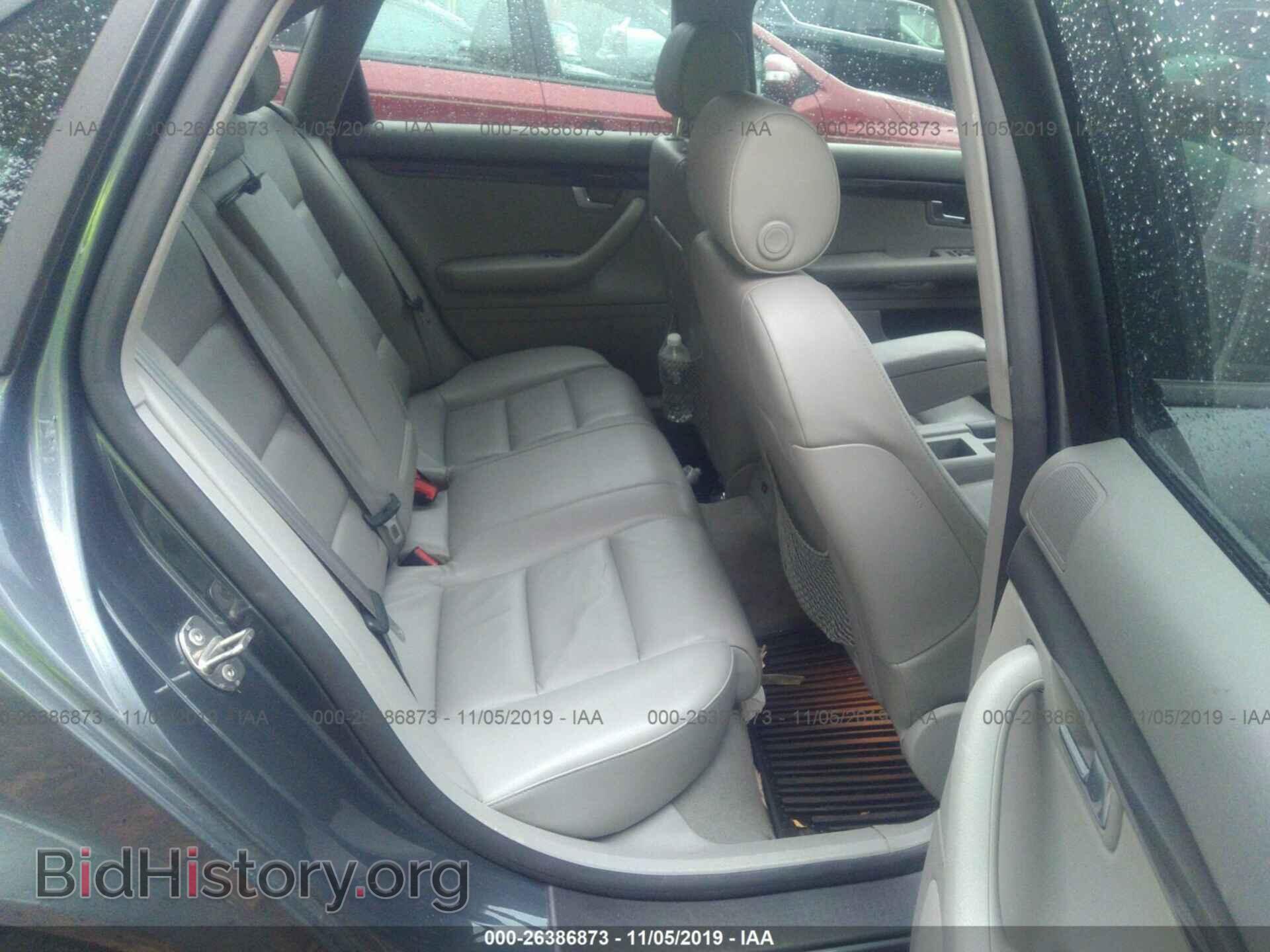2005 AUDI A4 - VIN: WAULC68E65A123808 - Фото 8