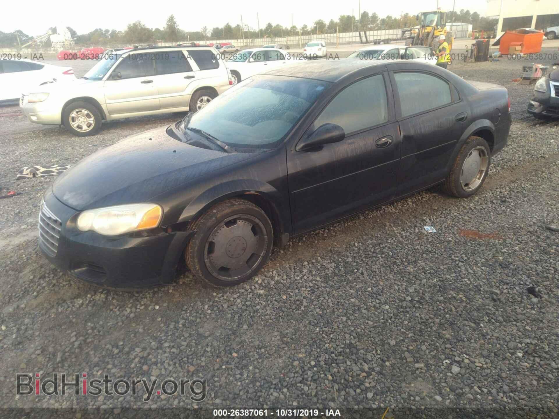 2006 CHRYSLER SEBRING - VIN: 1C3EL46X16N127039 - Фото 2