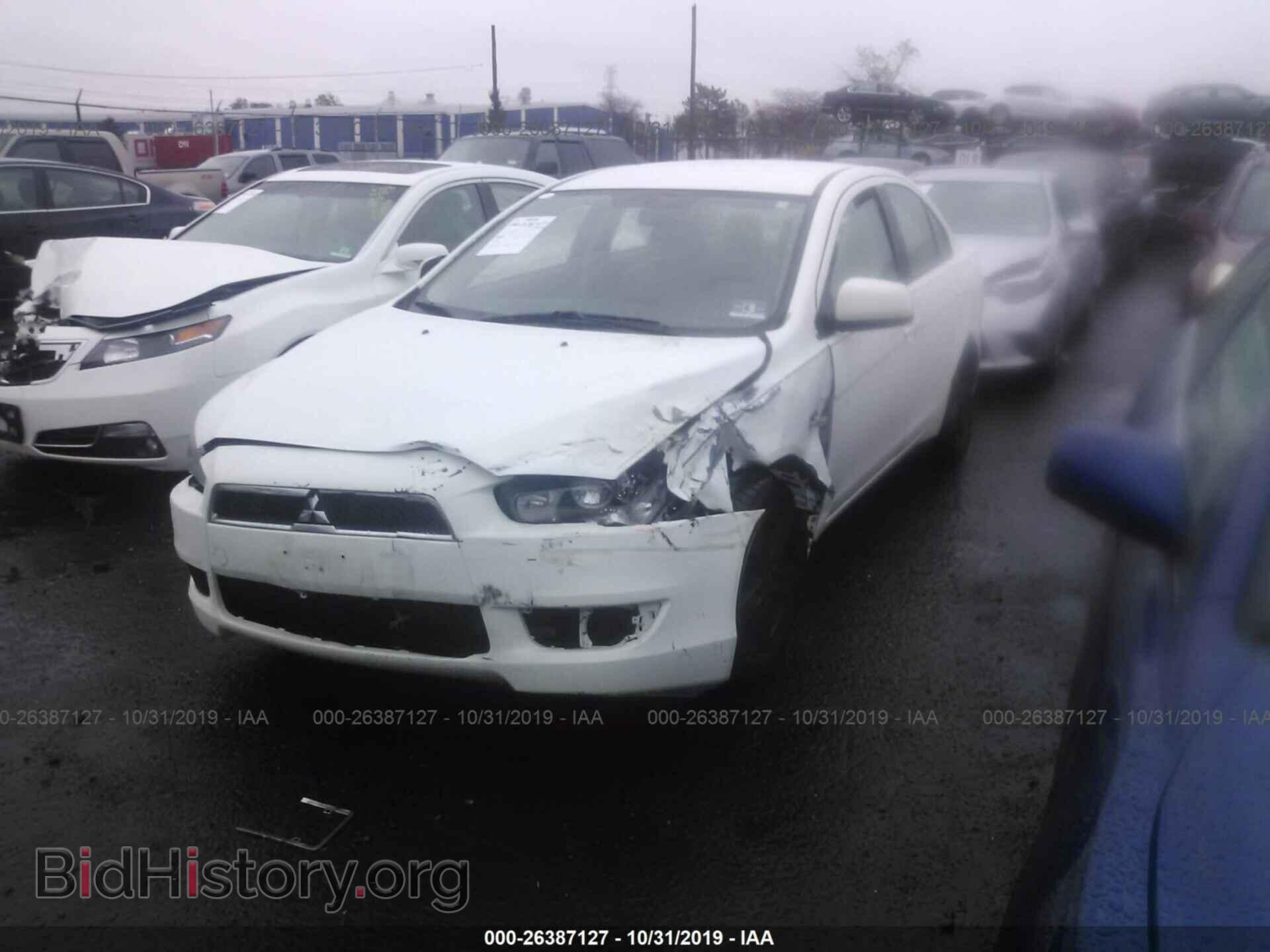 2008 Mitsubishi Lancer - VIN: JA3AU26U38U005176 - Фото 2