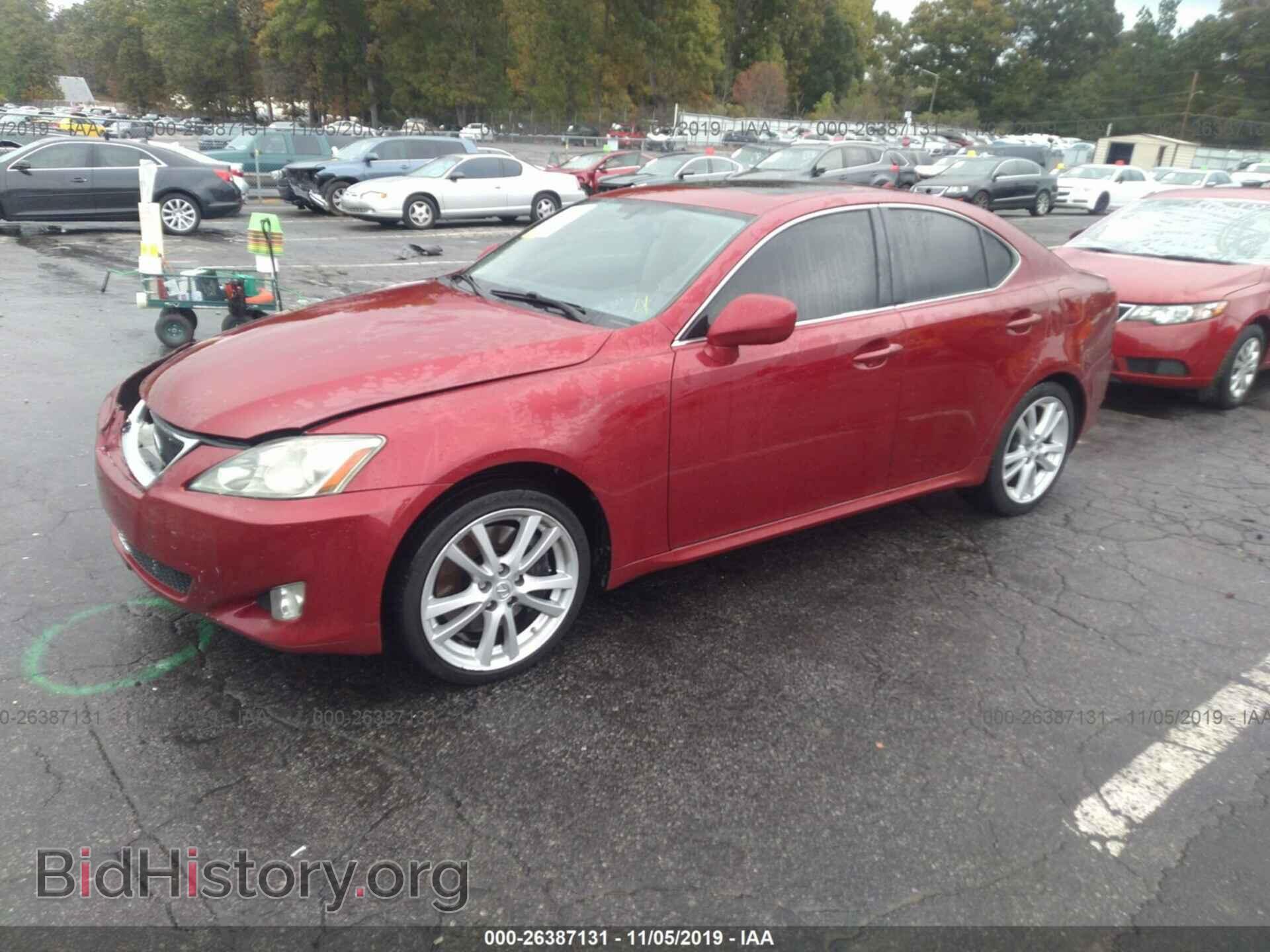 2007 LEXUS IS - VIN: JTHBE262575013756 - Photo 2