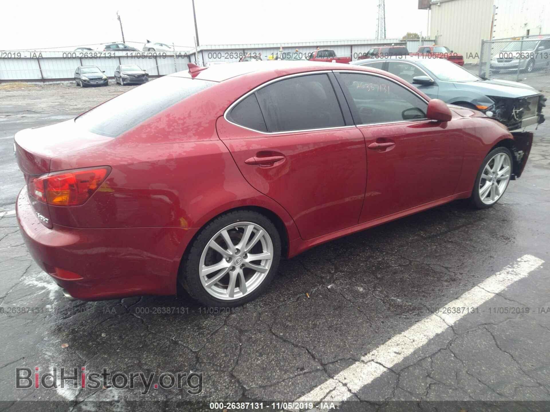 2007 LEXUS IS - VIN: JTHBE262575013756 - Photo 4