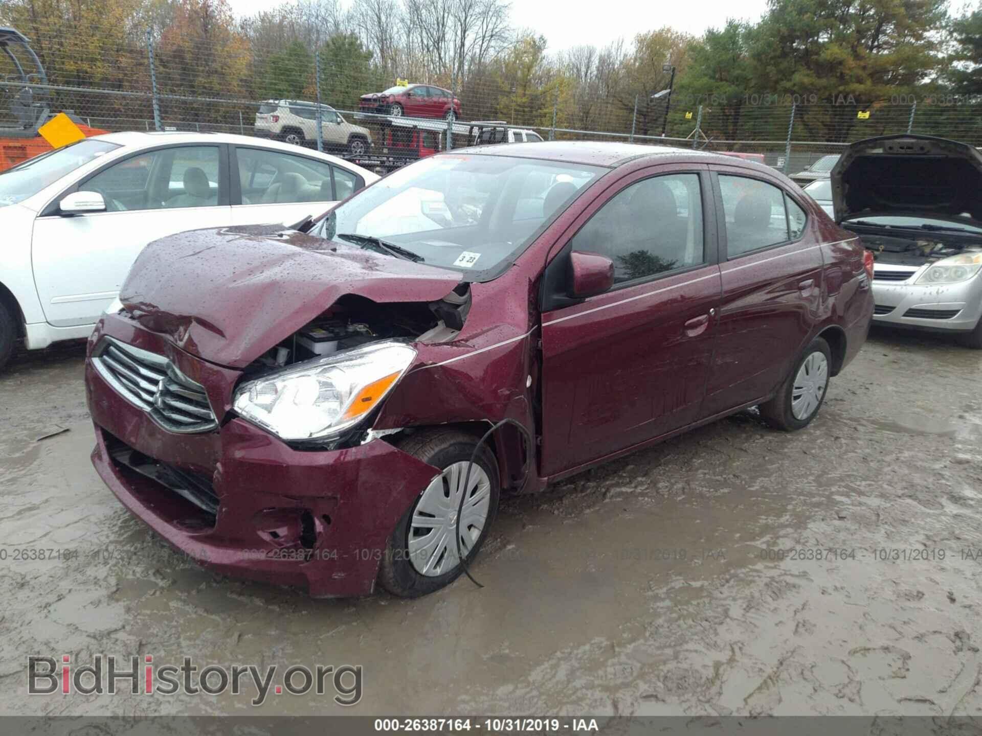 2018 MITSUBISHI MIRAGE - VIN: ML32F3FJ9JHF04418 - Фото 2