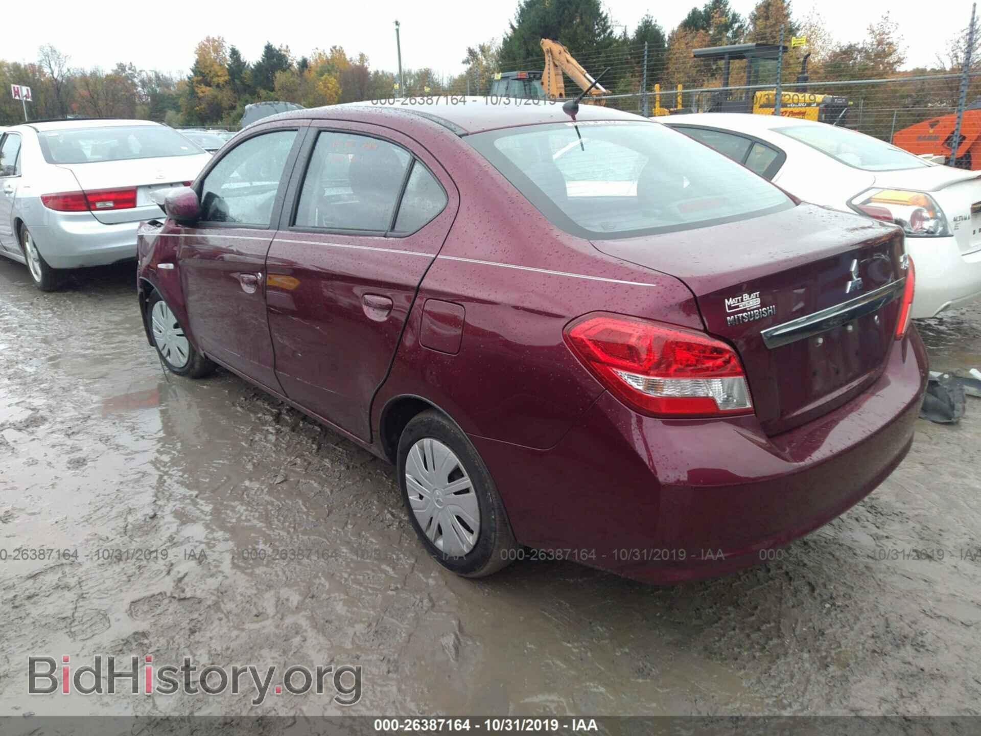 2018 MITSUBISHI MIRAGE - VIN: ML32F3FJ9JHF04418 - Фото 3