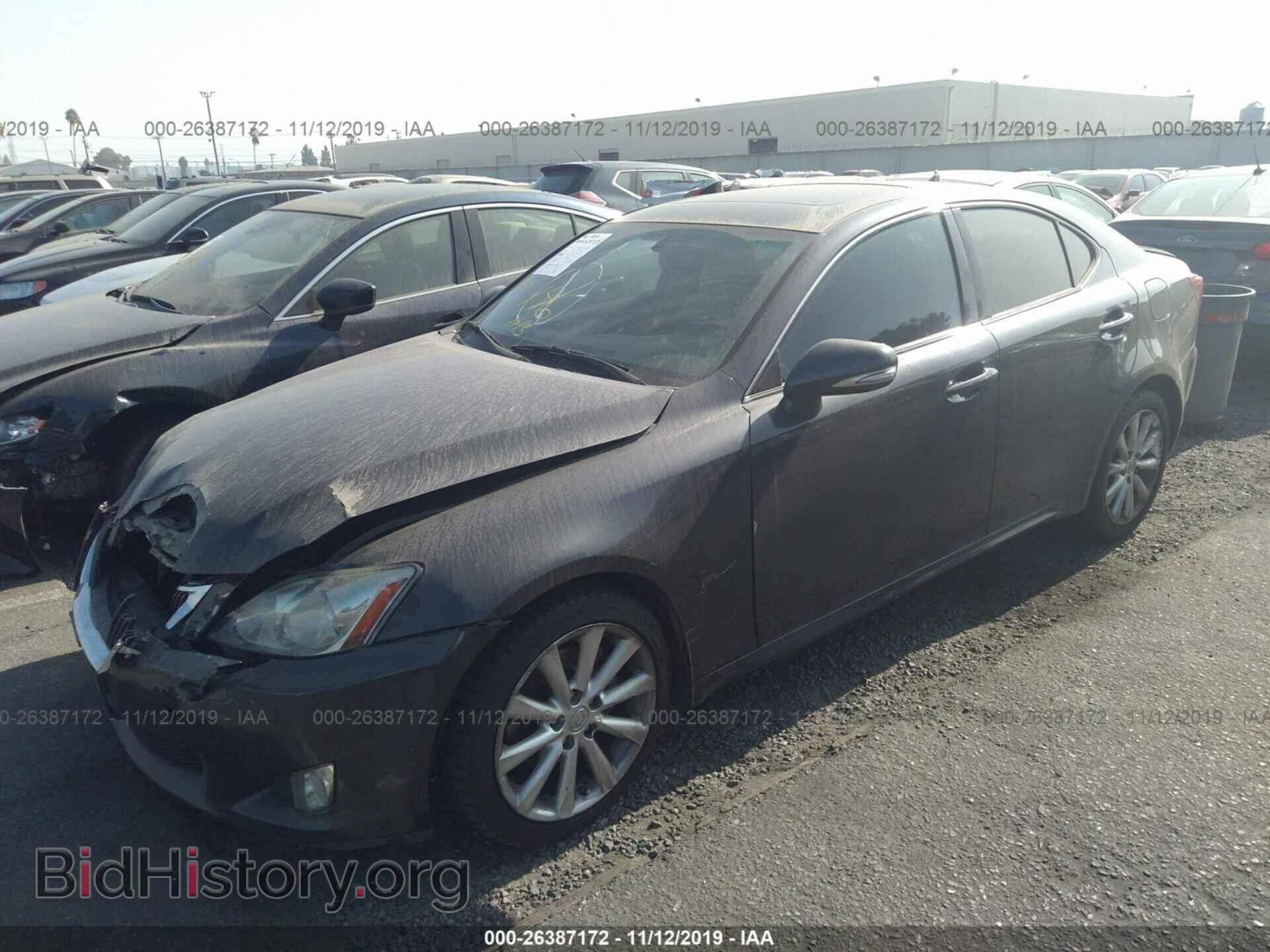 2010 LEXUS IS - VIN: JTHBF5C21A5117686 - Фото 2