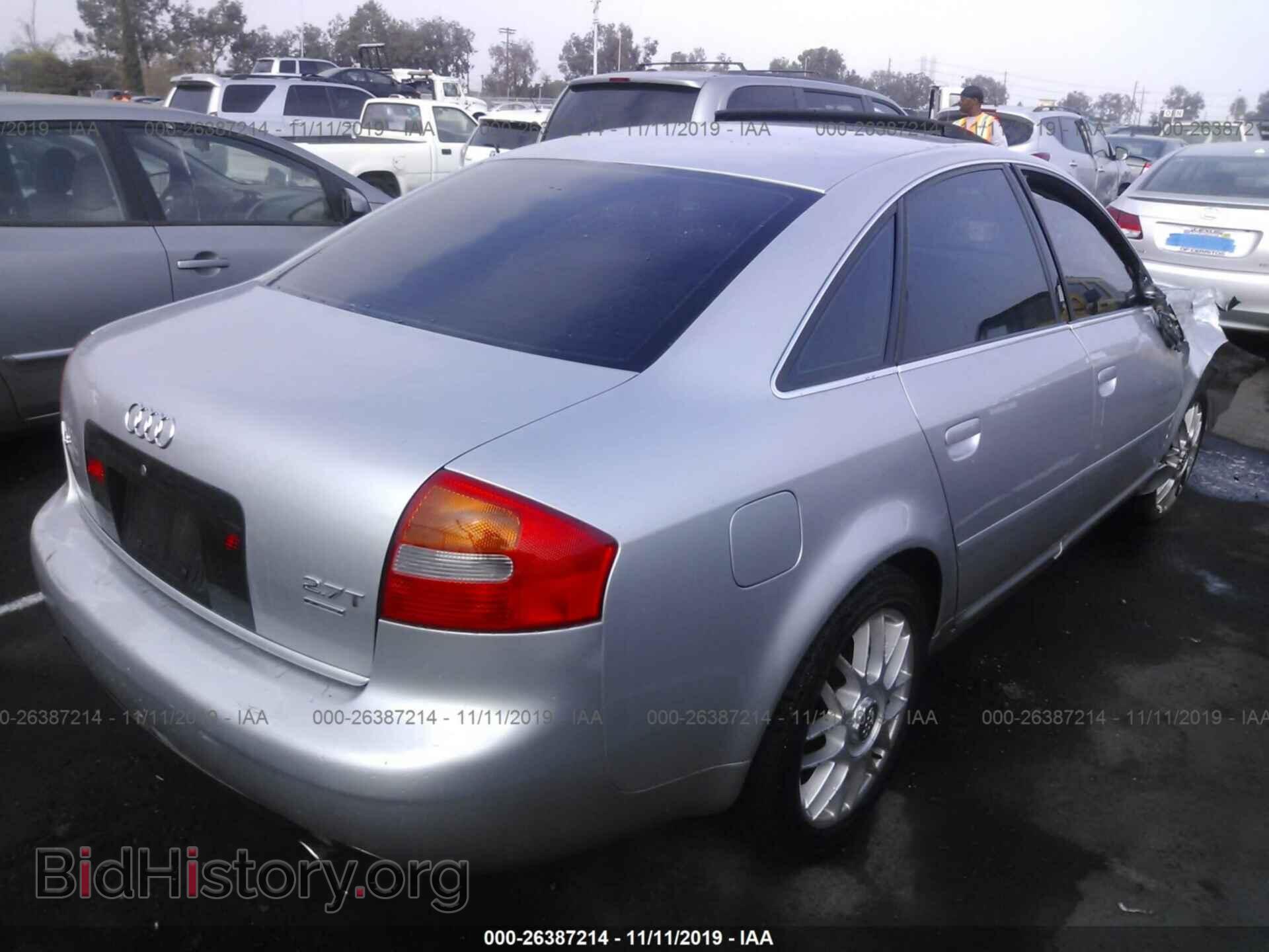 2002 AUDI A6 - VIN: WAULD64B72N038683 - Фото 4