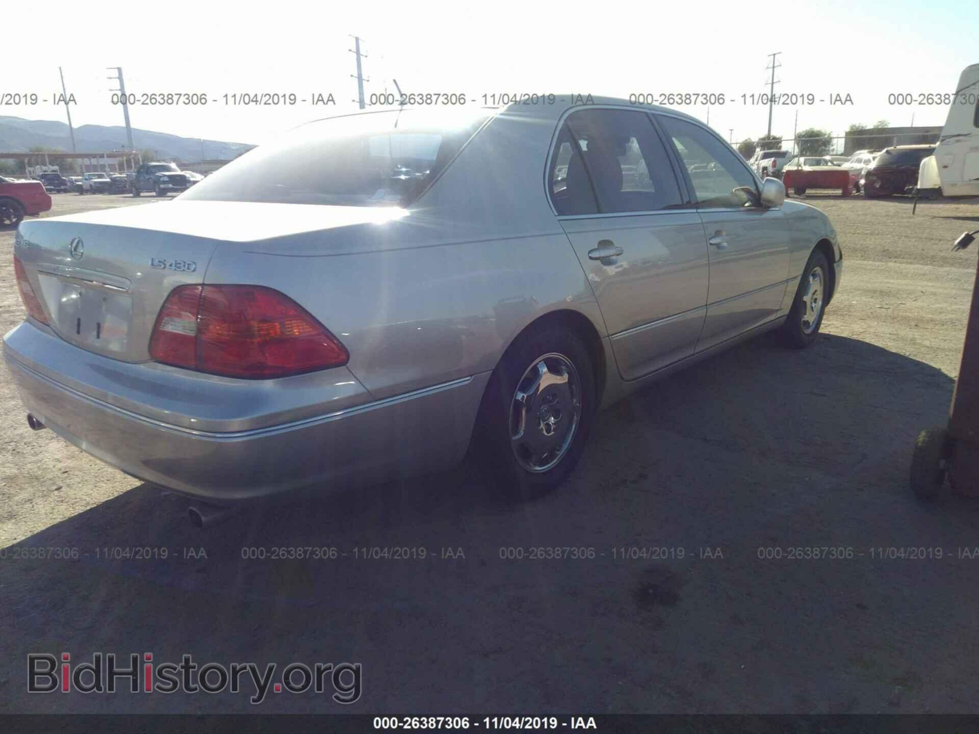 2002 LEXUS LS - VIN: JTHBN30F920062062 - Photo 4