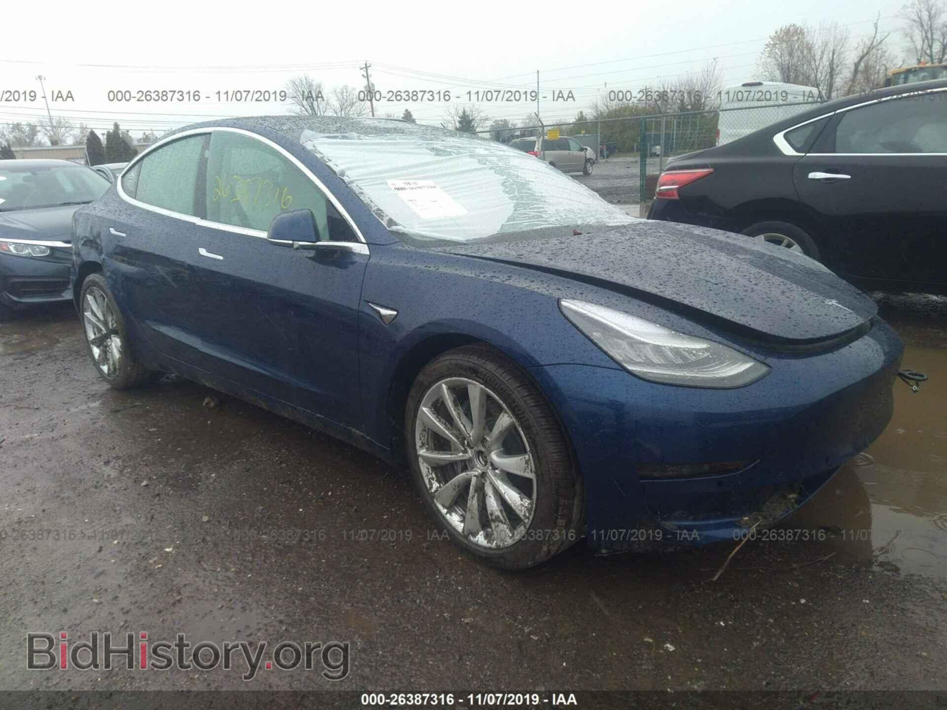 Фотография 5YJ3E1EB3KF392202 - TESLA MODEL 3 2019