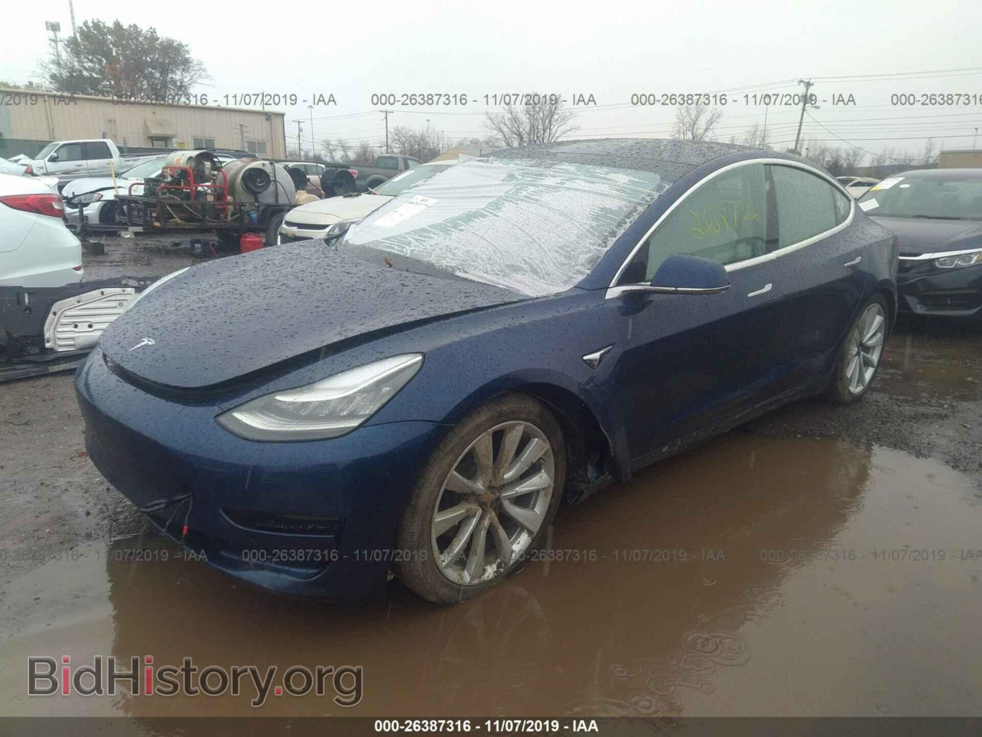 2019 TESLA MODEL 3 - VIN: 5YJ3E1EB3KF392202 - Photo 2