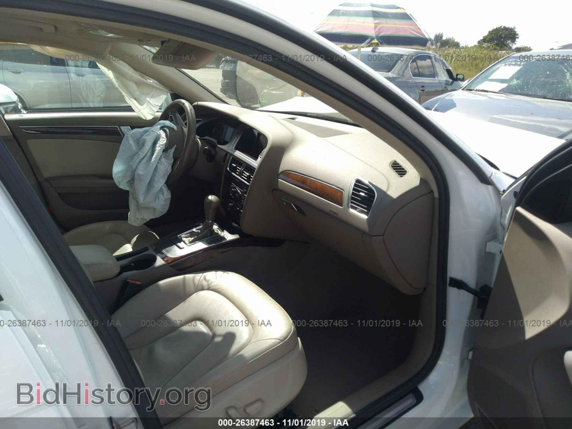 2012 AUDI A4 - VIN: WAUAFAFL4CN020542 - Photo 5