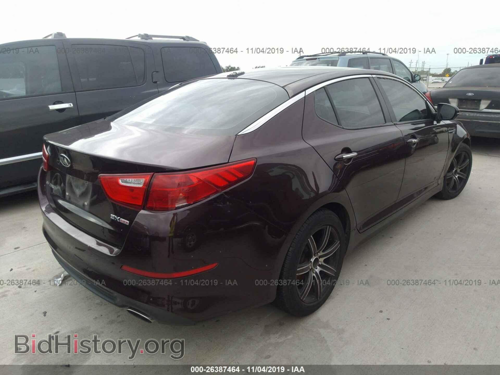 2015 KIA OPTIMA - VIN: 5XXGN4A75FG393374 - Photo 4