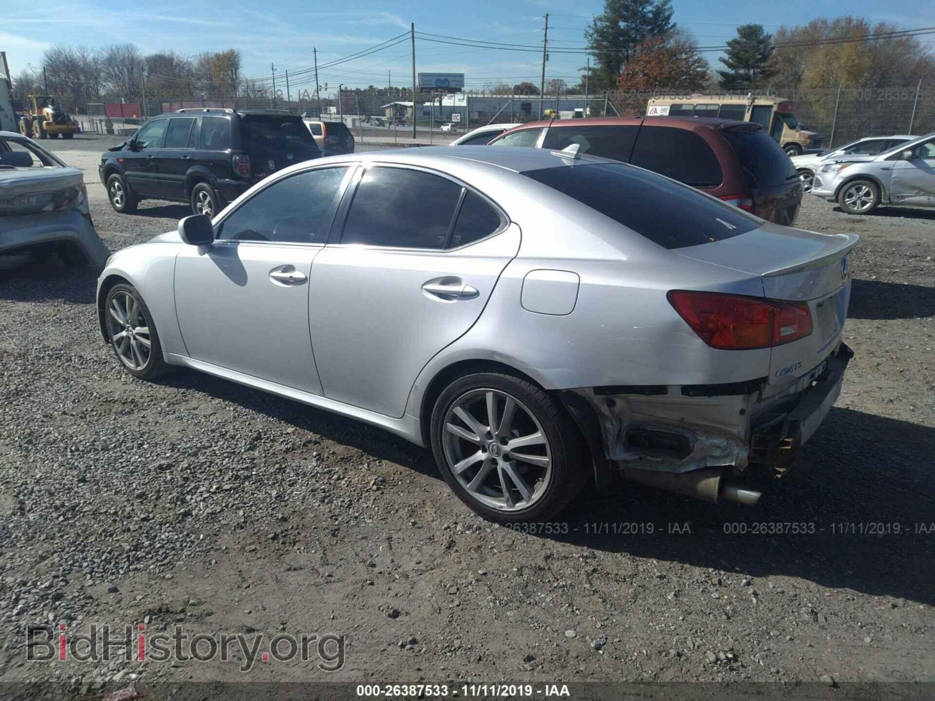 2007 LEXUS IS - VIN: JTHBK262875038028 - Фото 3