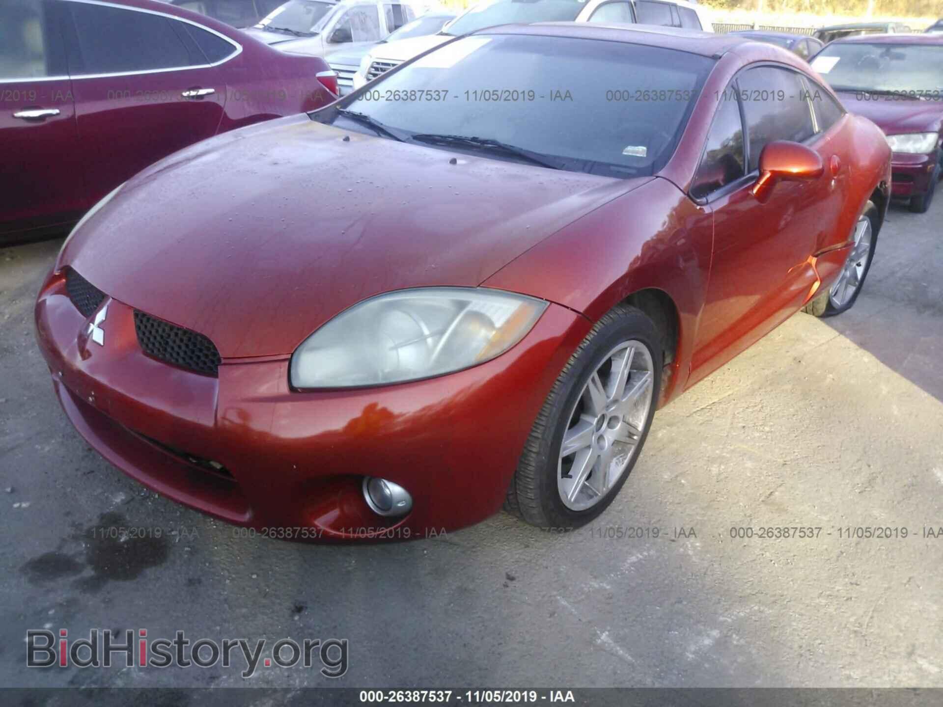 2007 MITSUBISHI ECLIPSE - VIN: 4A3AK34TX7E009495 - Photo 2