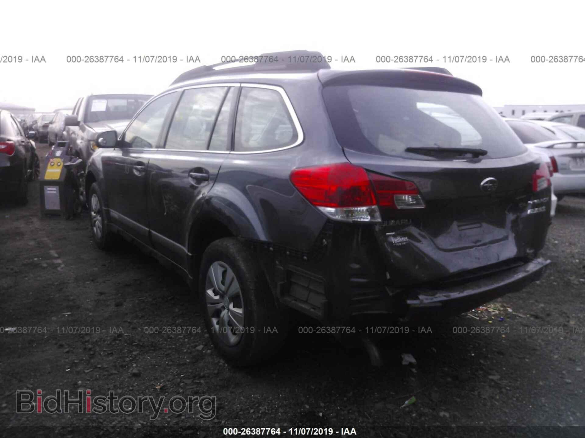 2011 SUBARU OUTBACK - VIN: 4S4BRBAC2B3335051 - Фото 3