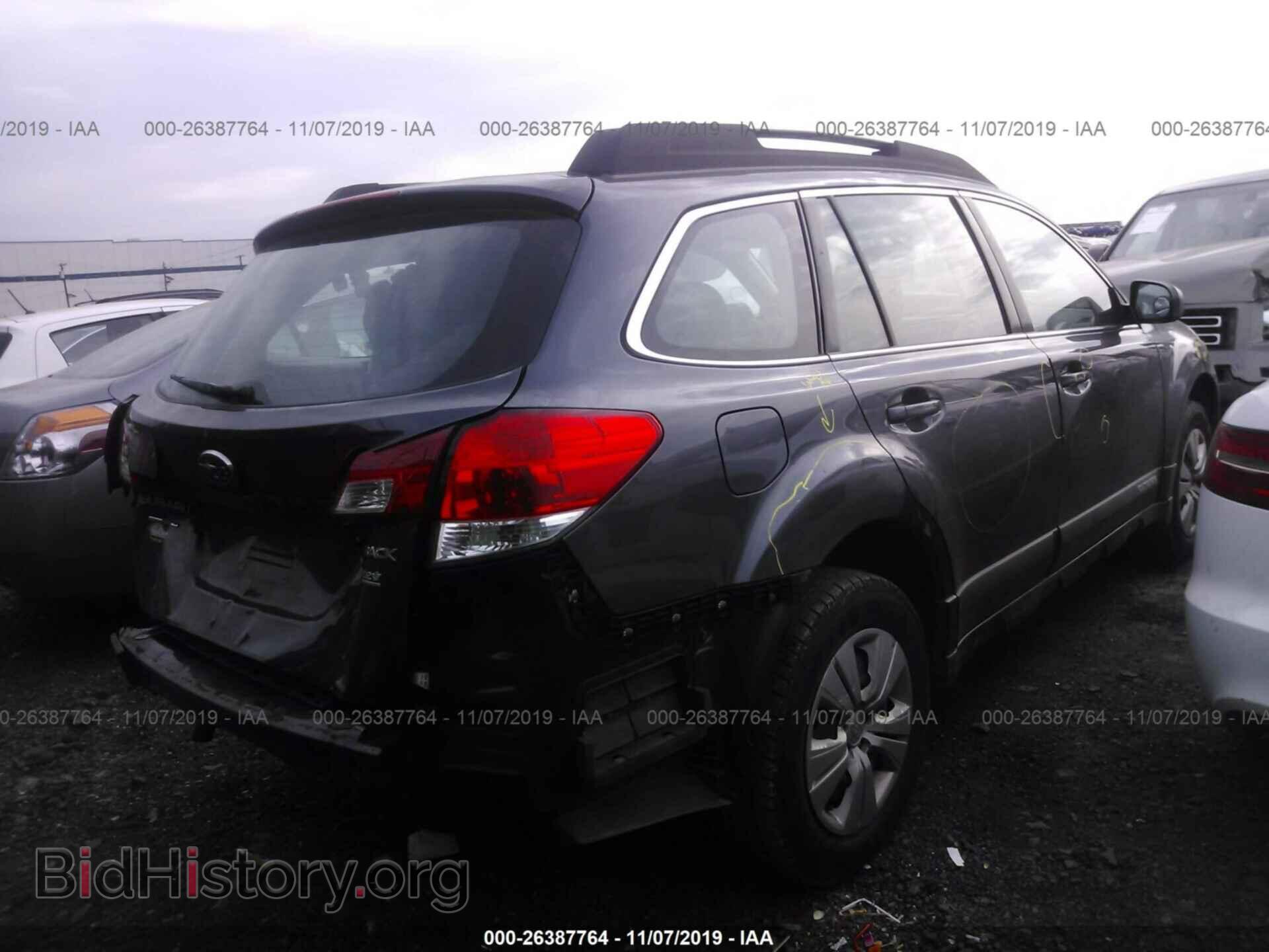 2011 SUBARU OUTBACK - VIN: 4S4BRBAC2B3335051 - Фото 4