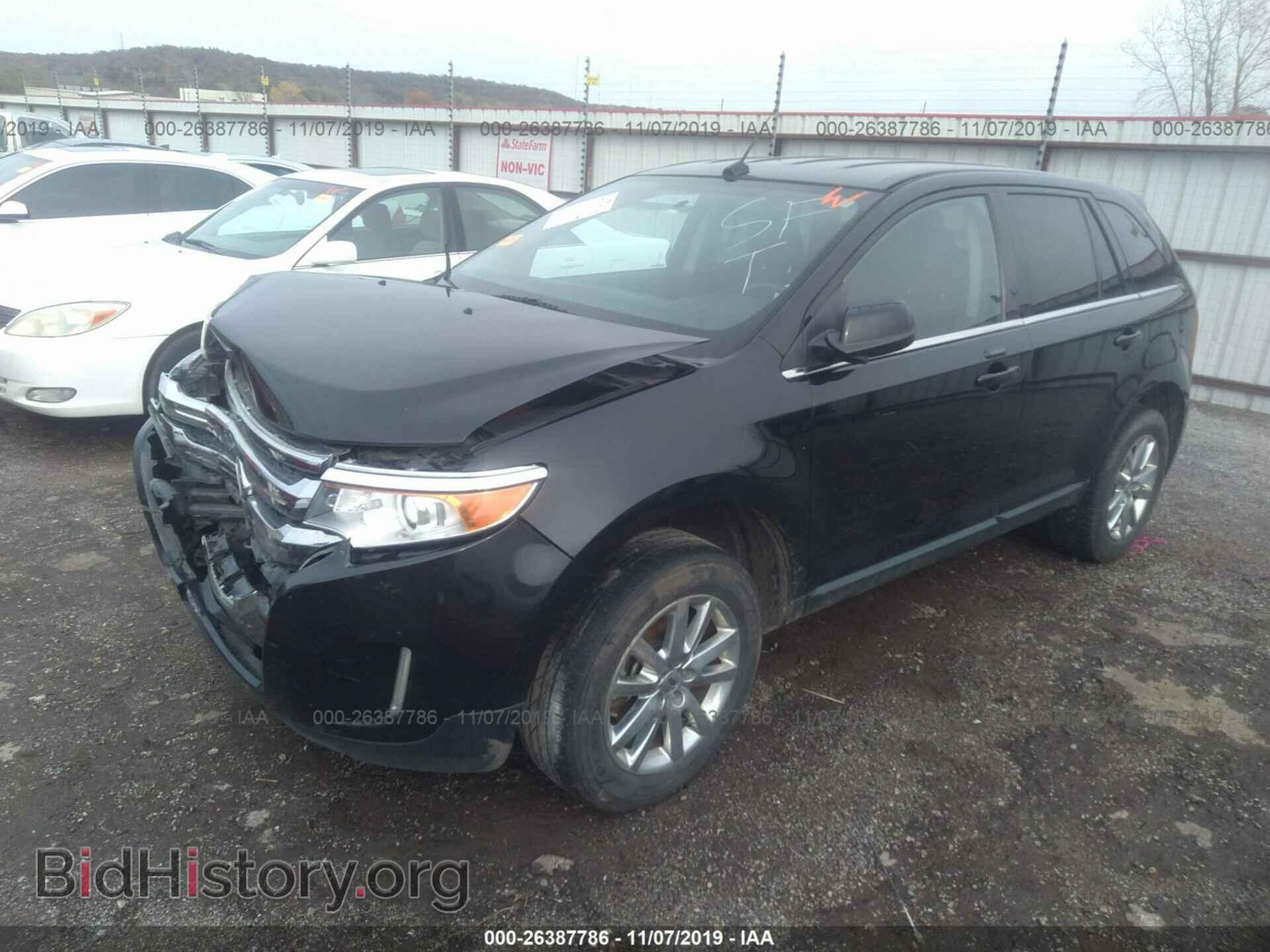 2014 FORD EDGE - VIN: 2FMDK4KC9EBA19979 - Фото 2