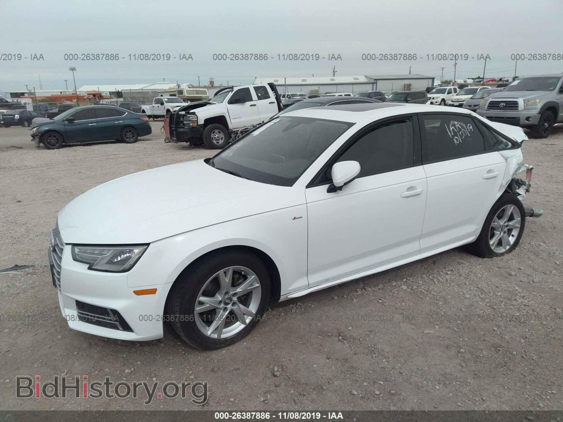 2018 AUDI A4 - VIN: WAUKMAF49JA233123 - Фото 2