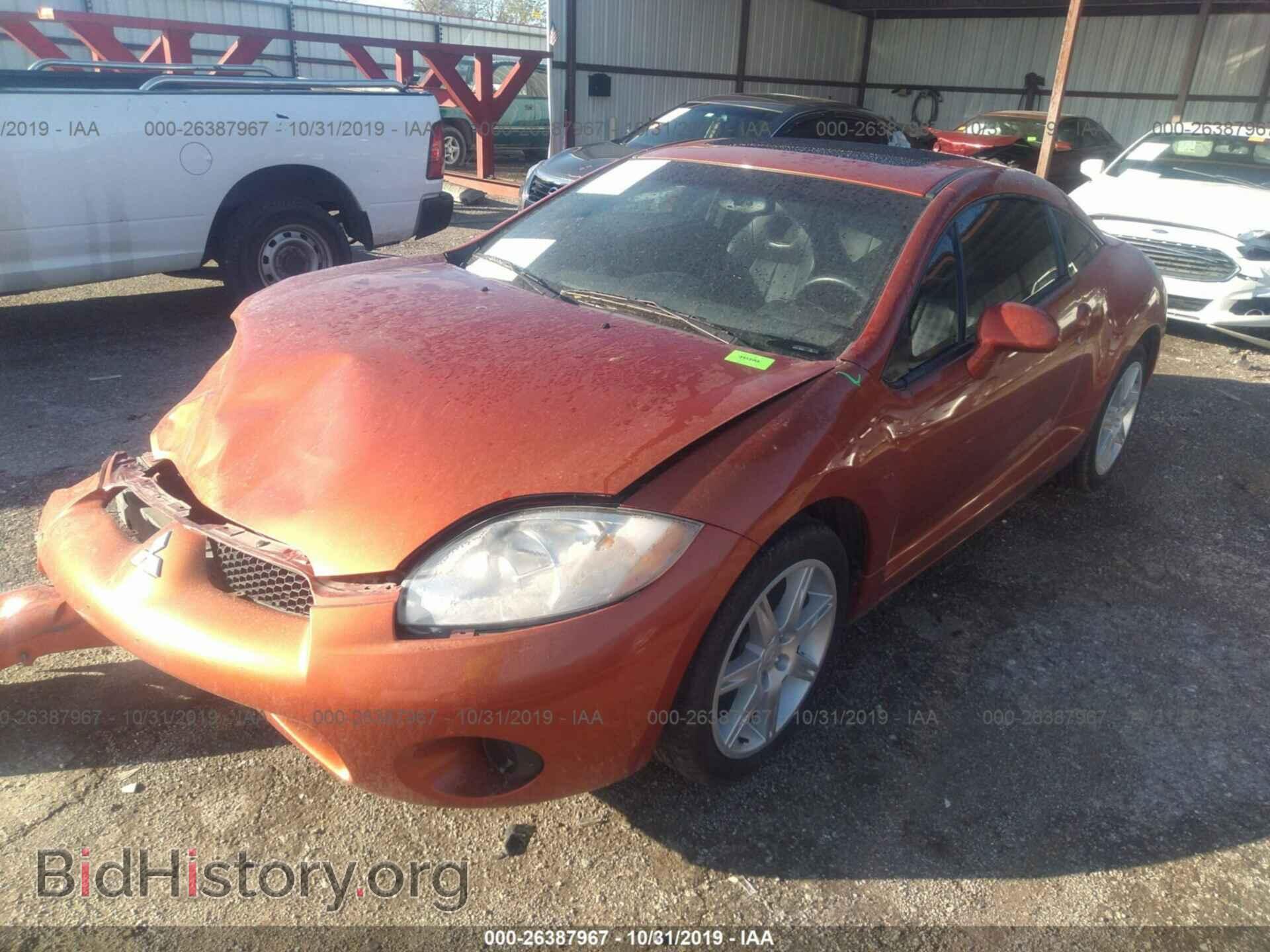 2007 MITSUBISHI ECLIPSE - VIN: 4A3AK64F07E073699 - Photo 2
