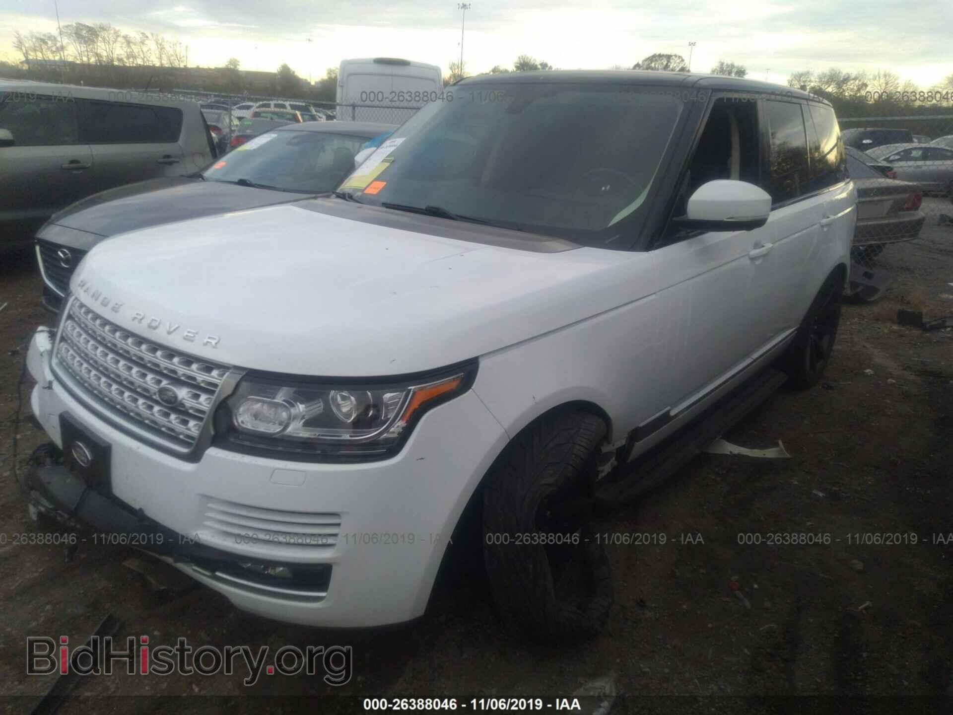 2015 LAND ROVER RANGE ROVER - VIN: SALGS2VF2FA223153 - Фото 2
