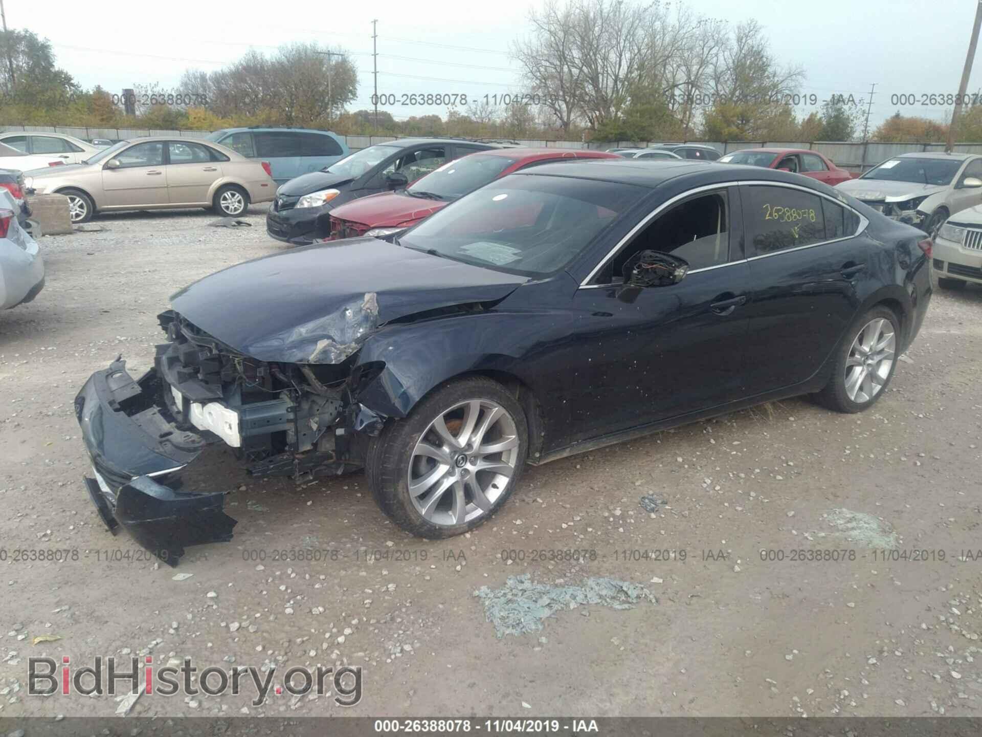 2015 MAZDA 6 - VIN: JM1GJ1V56F1206318 - Фото 2
