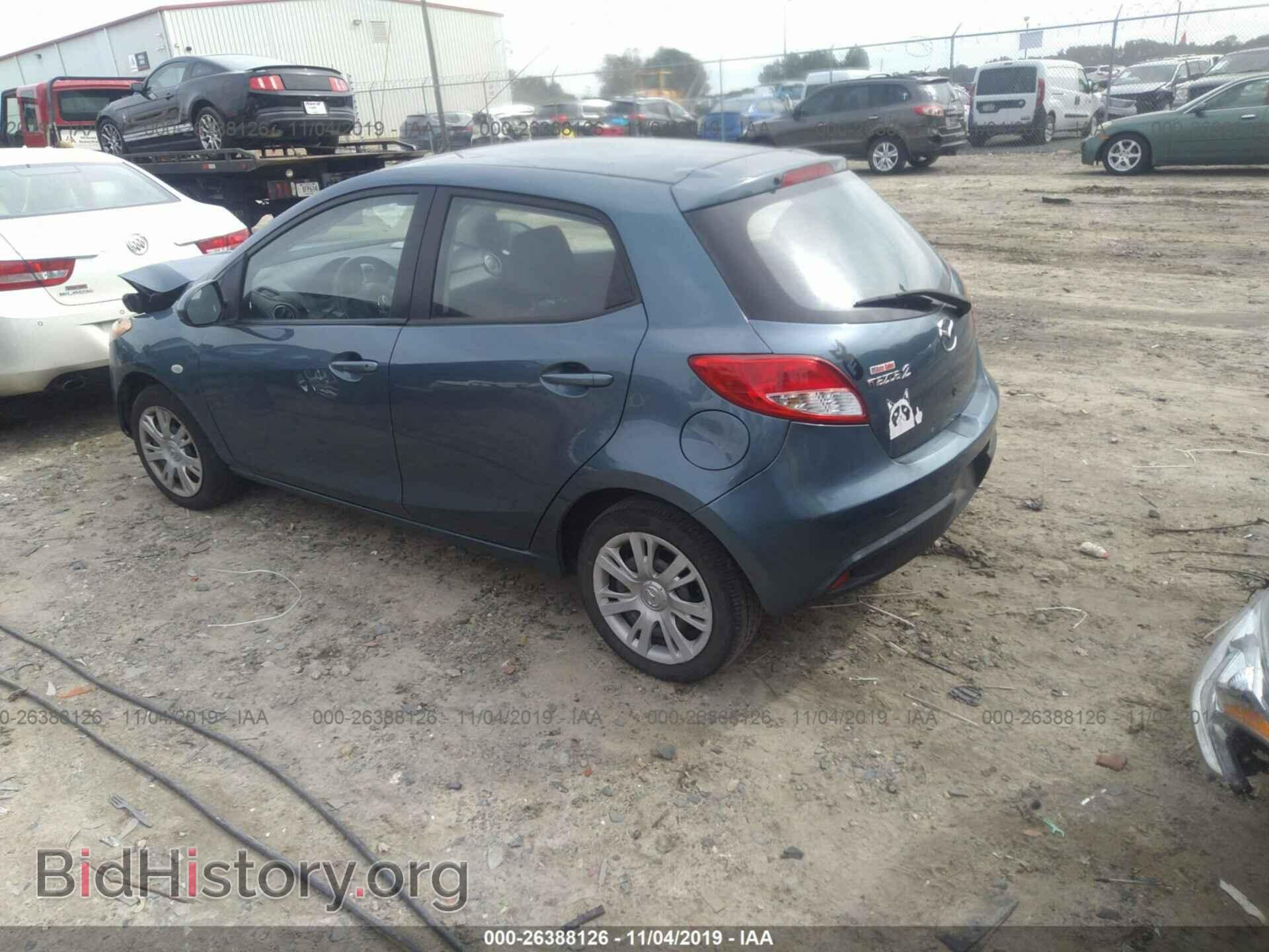 2014 MAZDA MAZDA2 - VIN: JM1DE1KY2E0187616 - Фото 3