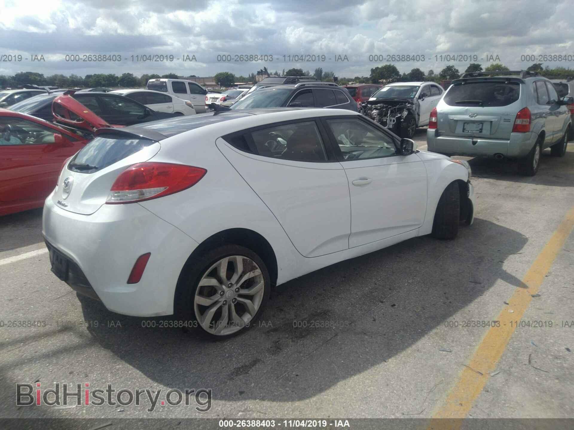 2012 HYUNDAI VELOSTER - VIN: KMHTC6AD7CU060505 - Фото 4