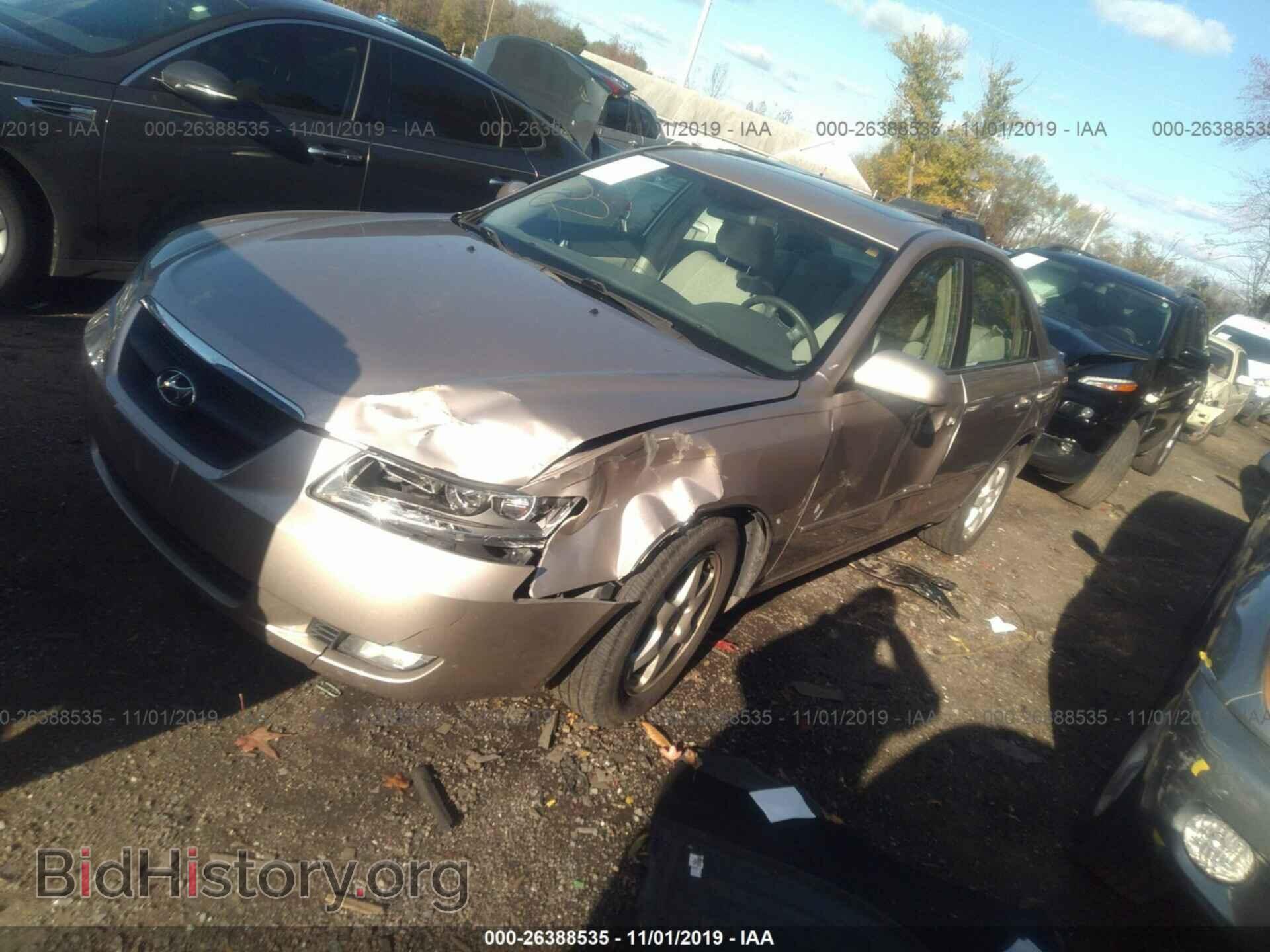 2006 HYUNDAI SONATA - VIN: 5NPEU46F46H044687 - Фото 2