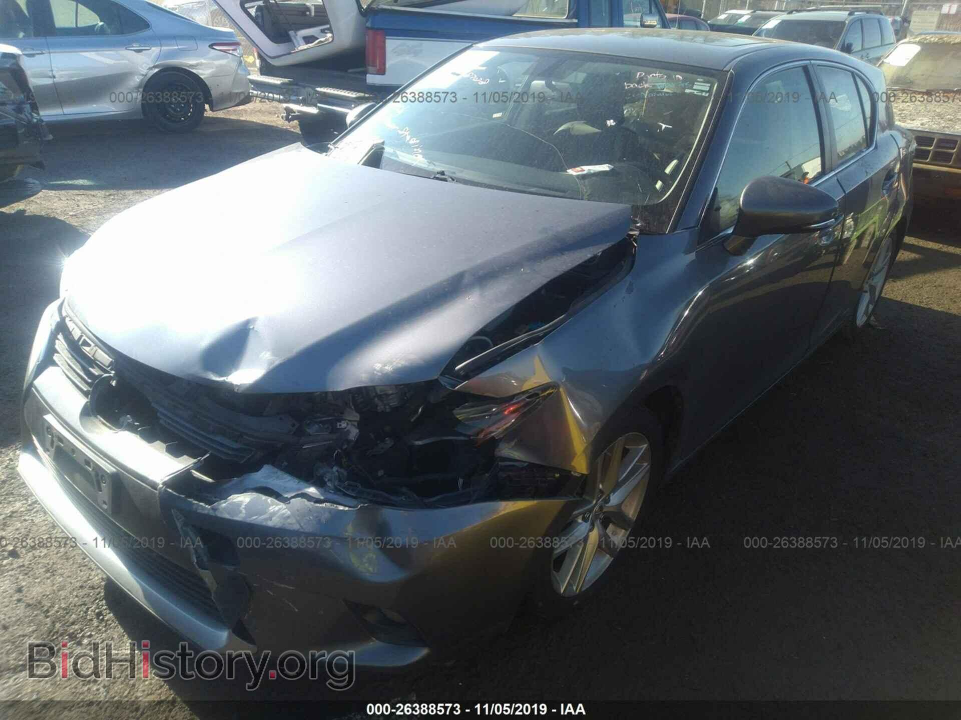 2015 LEXUS CT - VIN: JTHKD5BH5F2214703 - Фото 2