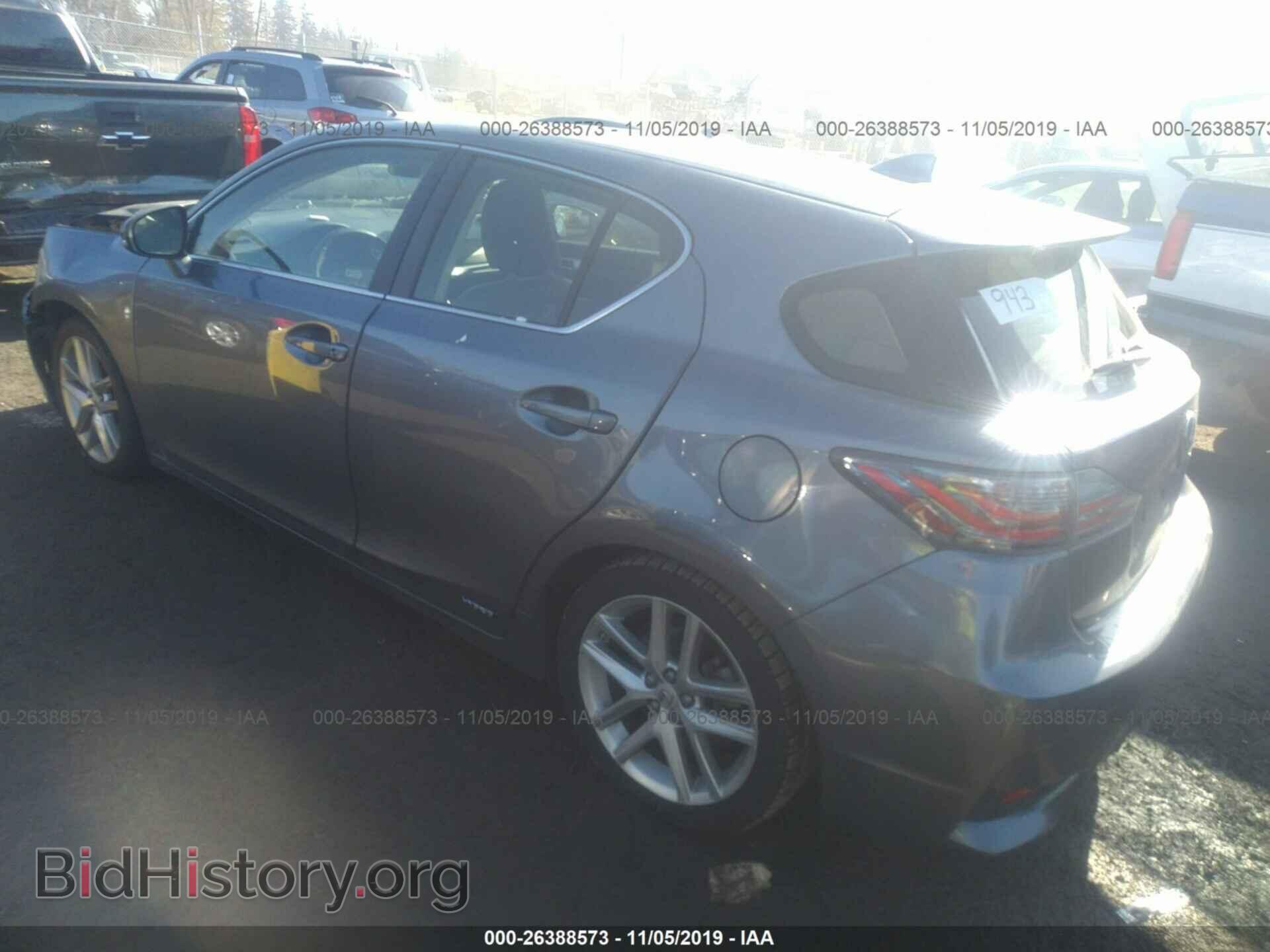 2015 LEXUS CT - VIN: JTHKD5BH5F2214703 - Фото 3