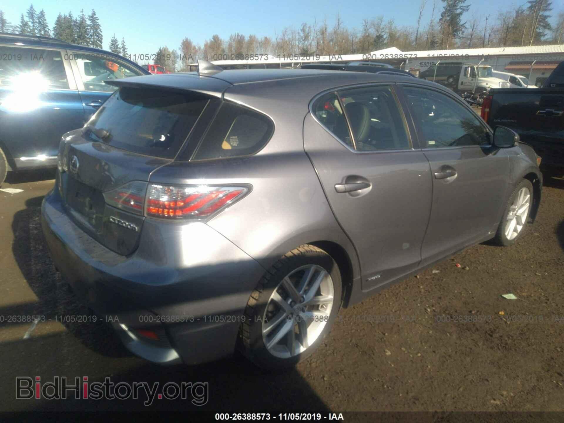 2015 LEXUS CT - VIN: JTHKD5BH5F2214703 - Фото 4