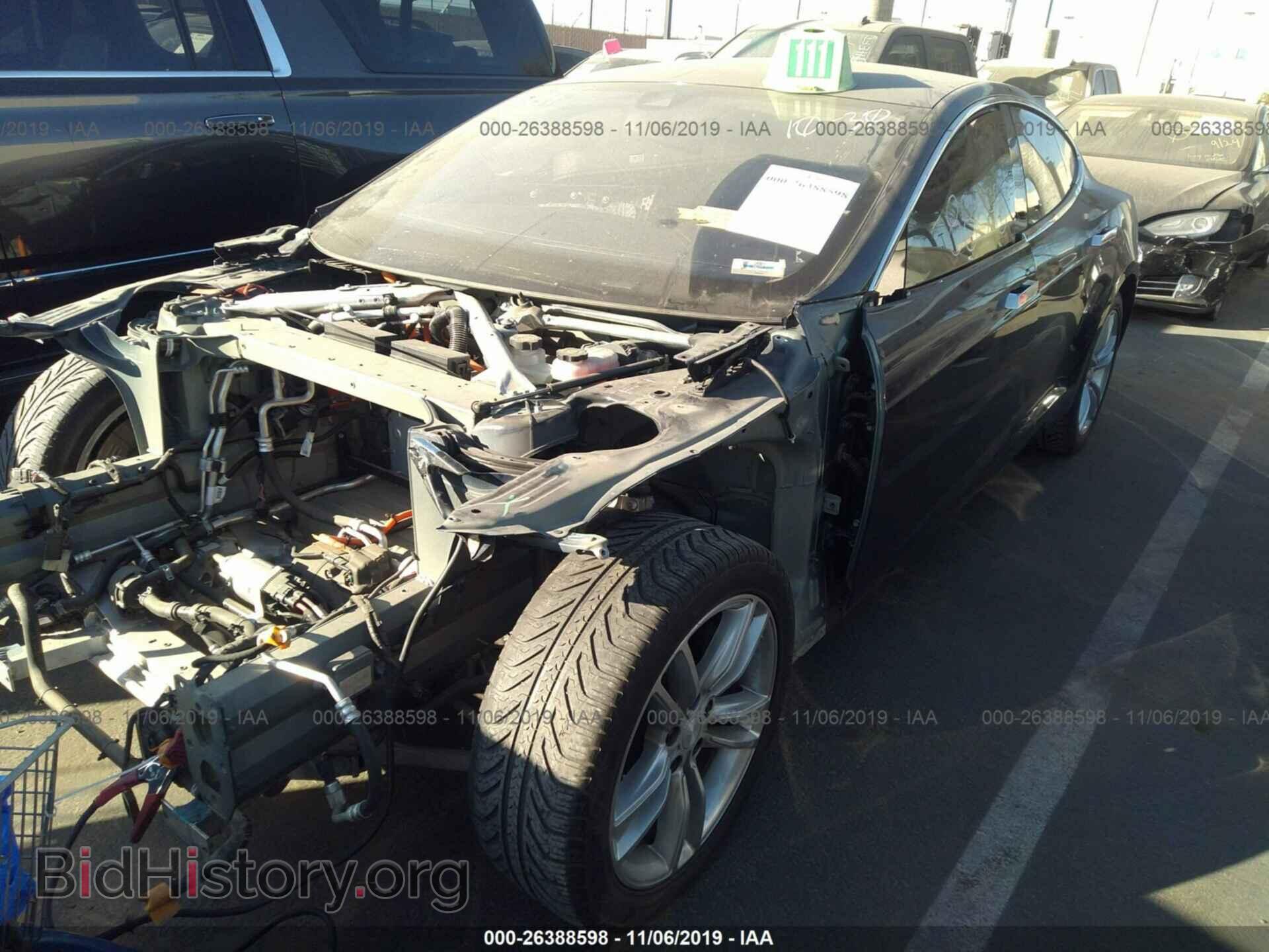 2015 TESLA MODEL S - VIN: 5YJSA1S1XFFP73795 - Фото 2