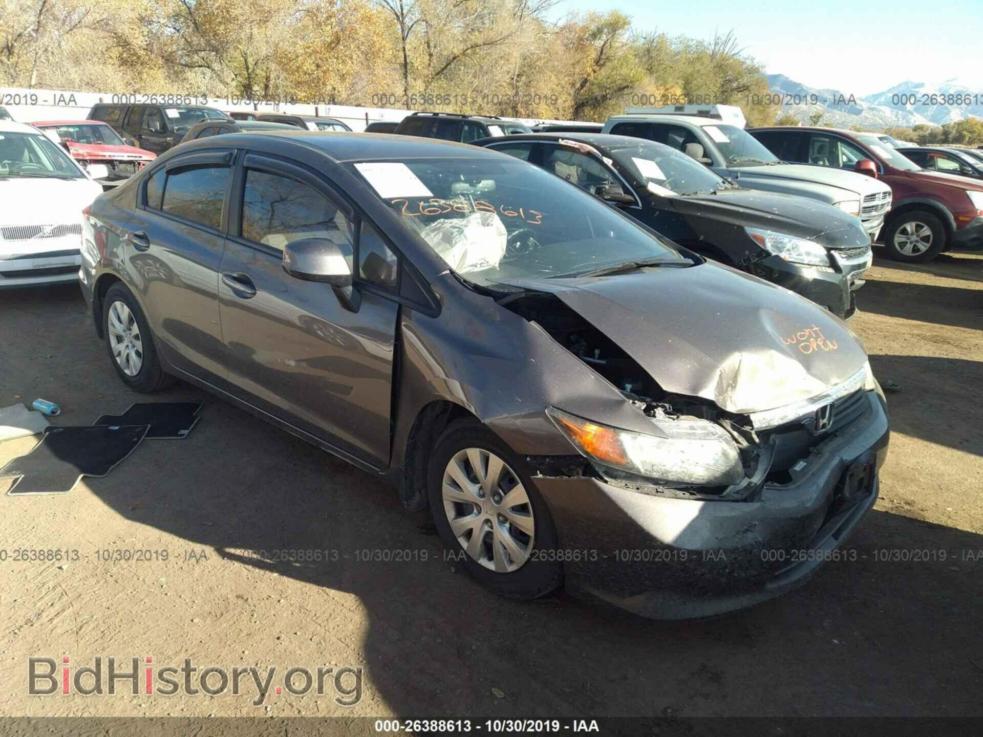 Фотография 19XFB2F56CE084937 - HONDA CIVIC 2012
