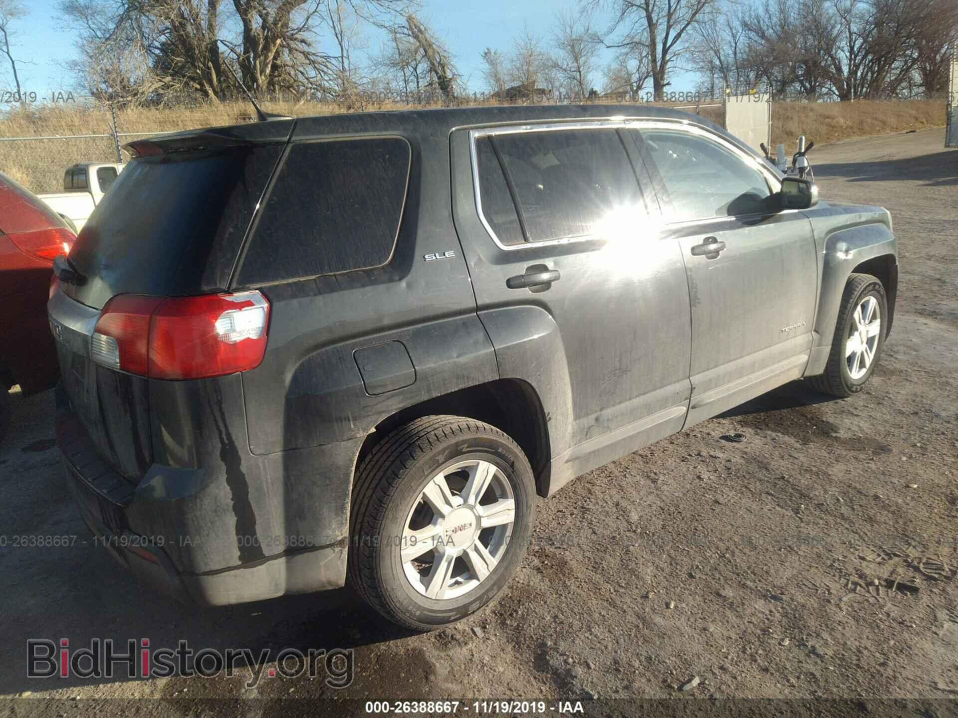 2014 GMC TERRAIN - VIN: 2GKALMEK9E6121352 - Фото 4