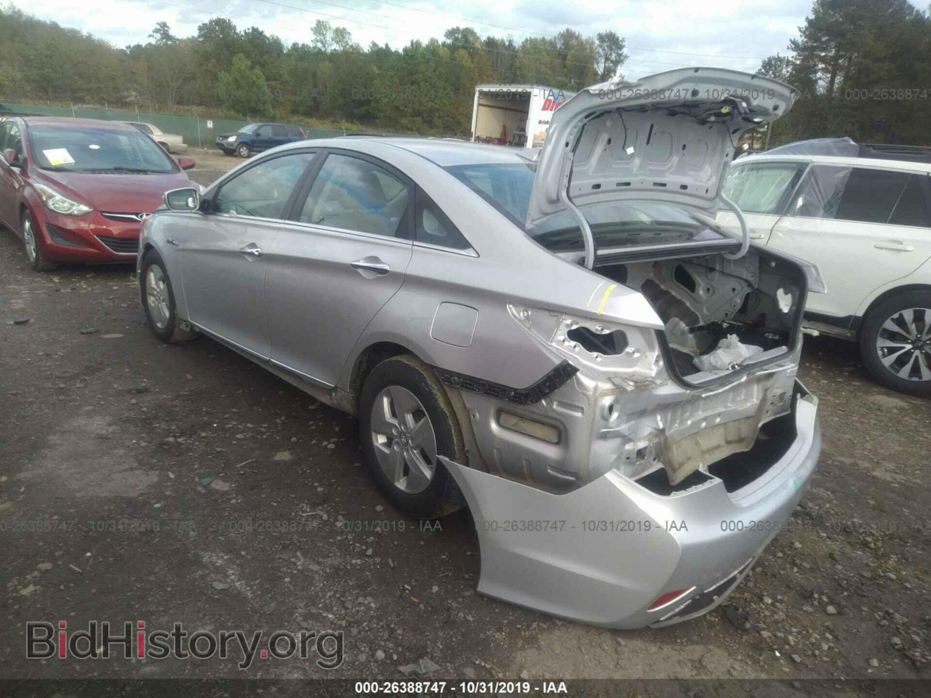 2012 HYUNDAI SONATA - VIN: KMHEC4A41CA024176 - Фото 3