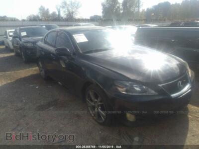 2007 Lexus IS 250, black — VIN JTHBK262872032330, IAAI