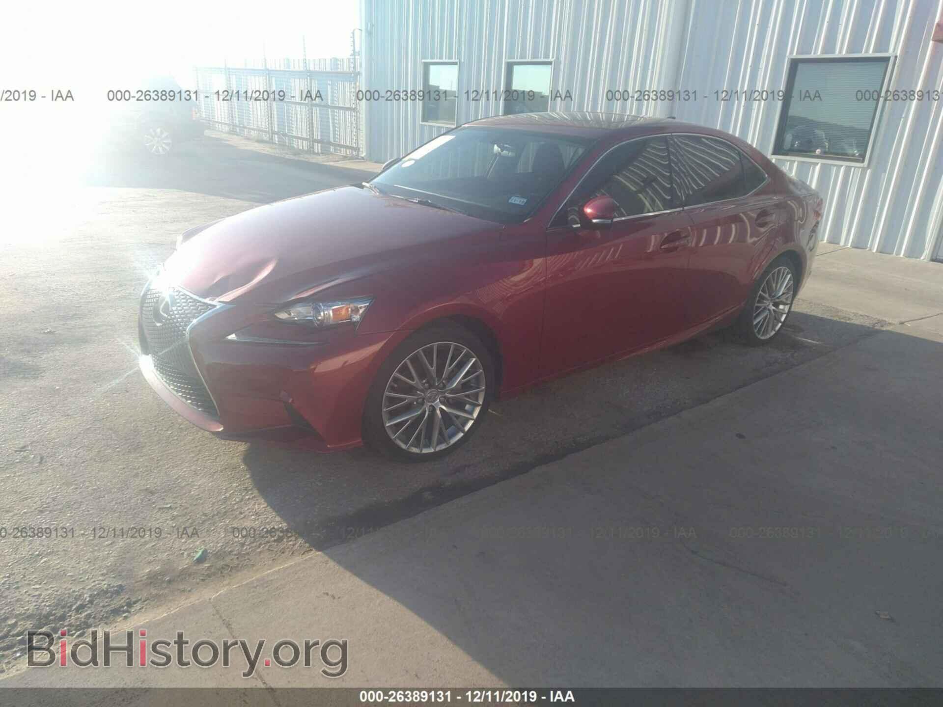 2014 LEXUS IS - VIN: JTHBF1D25E5020813 - Фото 2