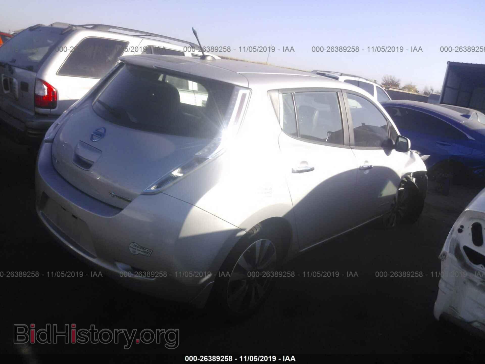 2013 NISSAN LEAF - VIN: 1N4AZ0CP9DC404380 - Фото 4