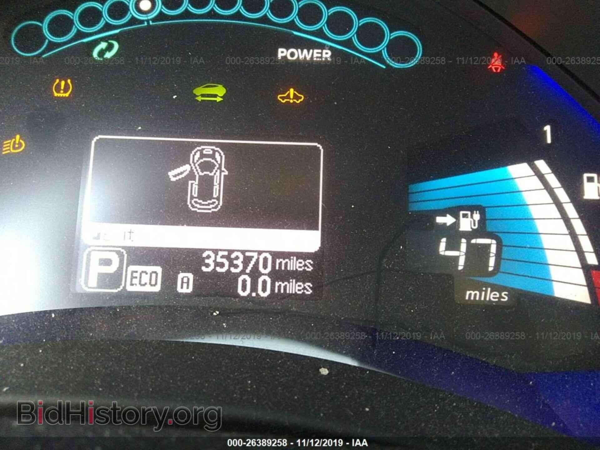 2013 NISSAN LEAF - VIN: 1N4AZ0CP9DC404380 - Фото 7