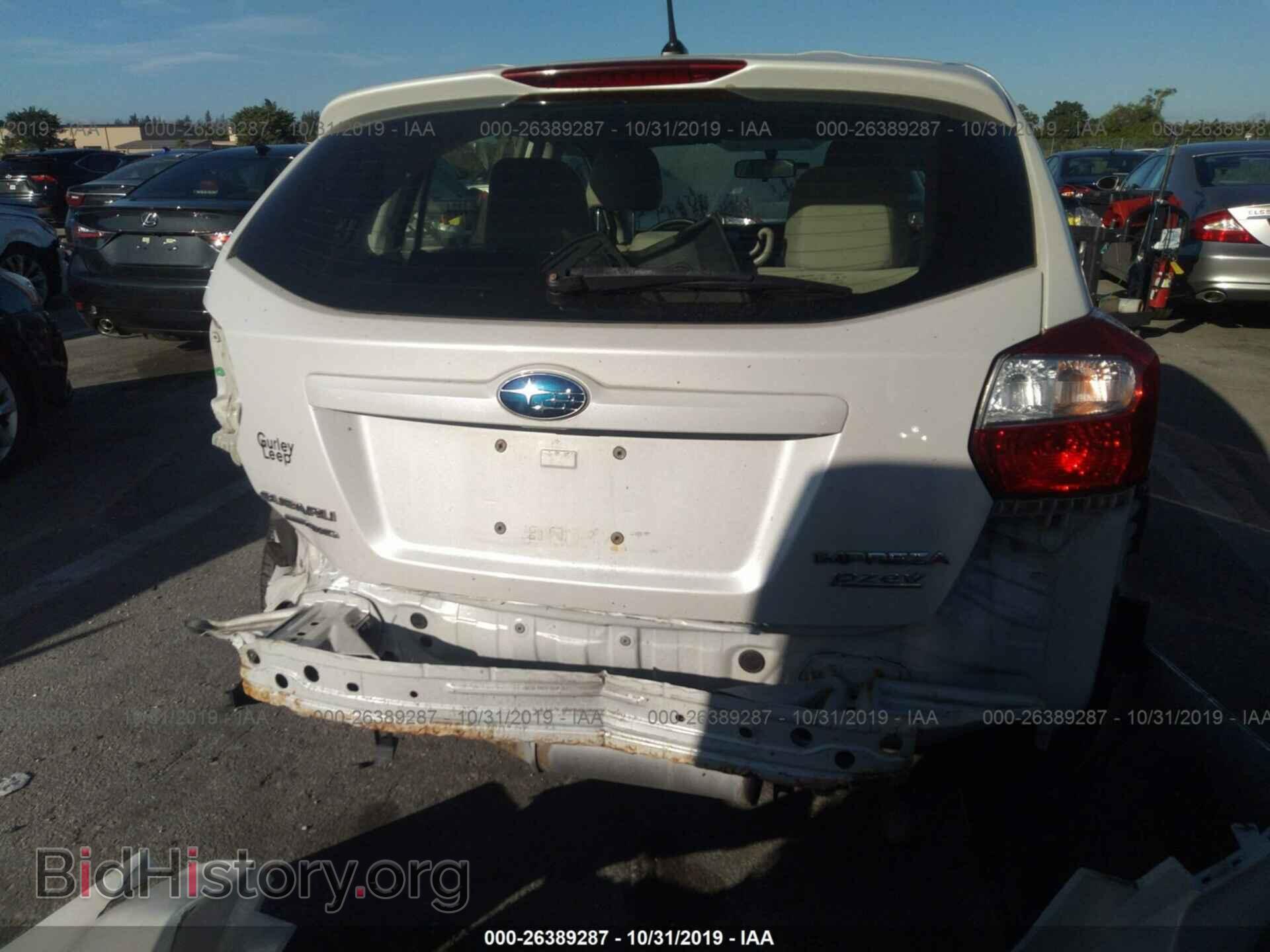 2013 SUBARU IMPREZA - VIN: JF1GPAA67DH207436 - Фото 6