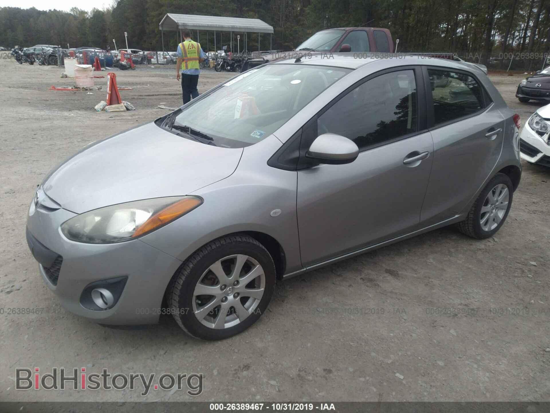 2011 MAZDA MAZDA2 - VIN: JM1DE1HZ0B0108603 - Фото 2