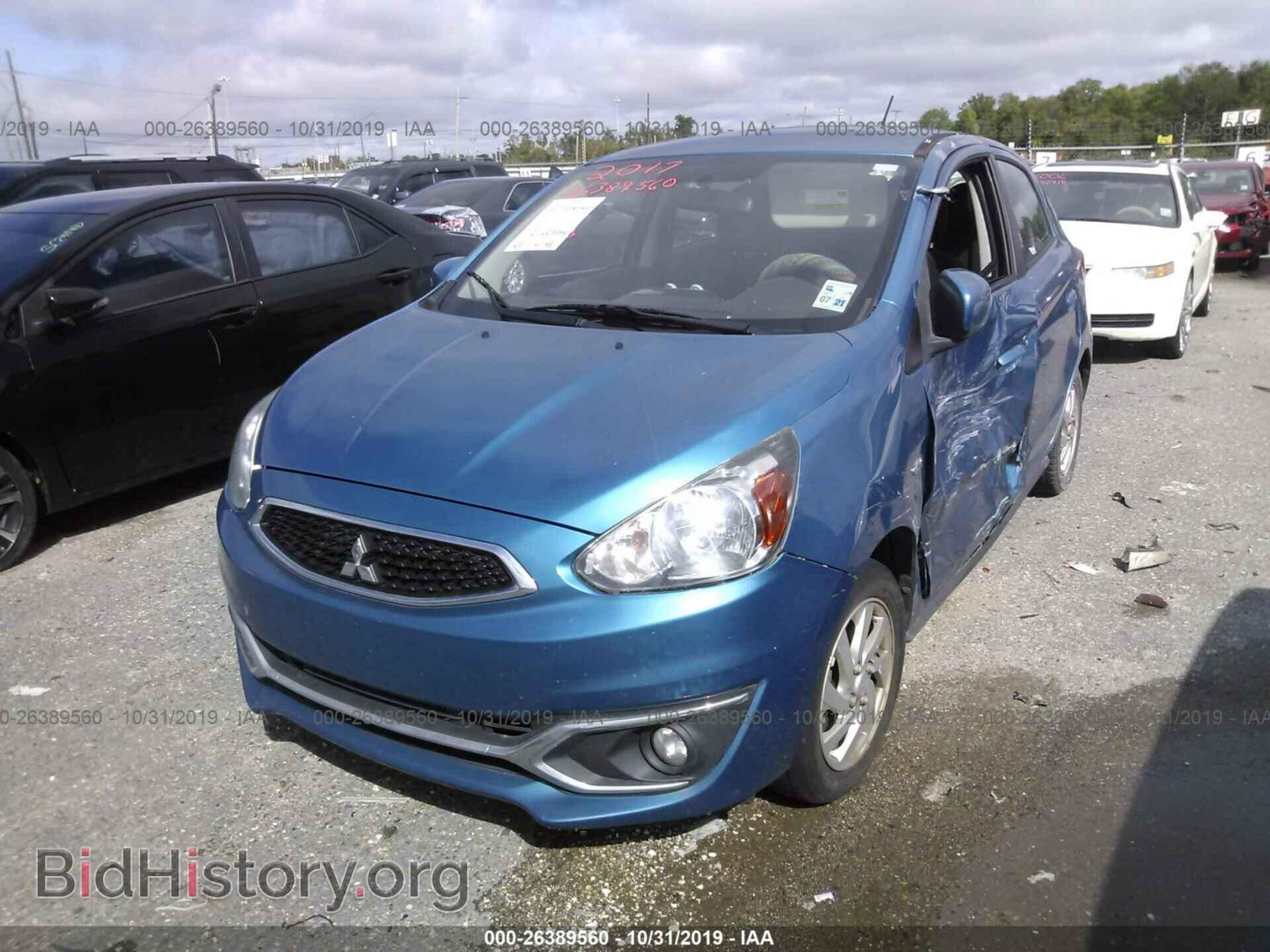 2017 MITSUBISHI MIRAGE - VIN: ML32A4HJ8HH004954 - Фото 2