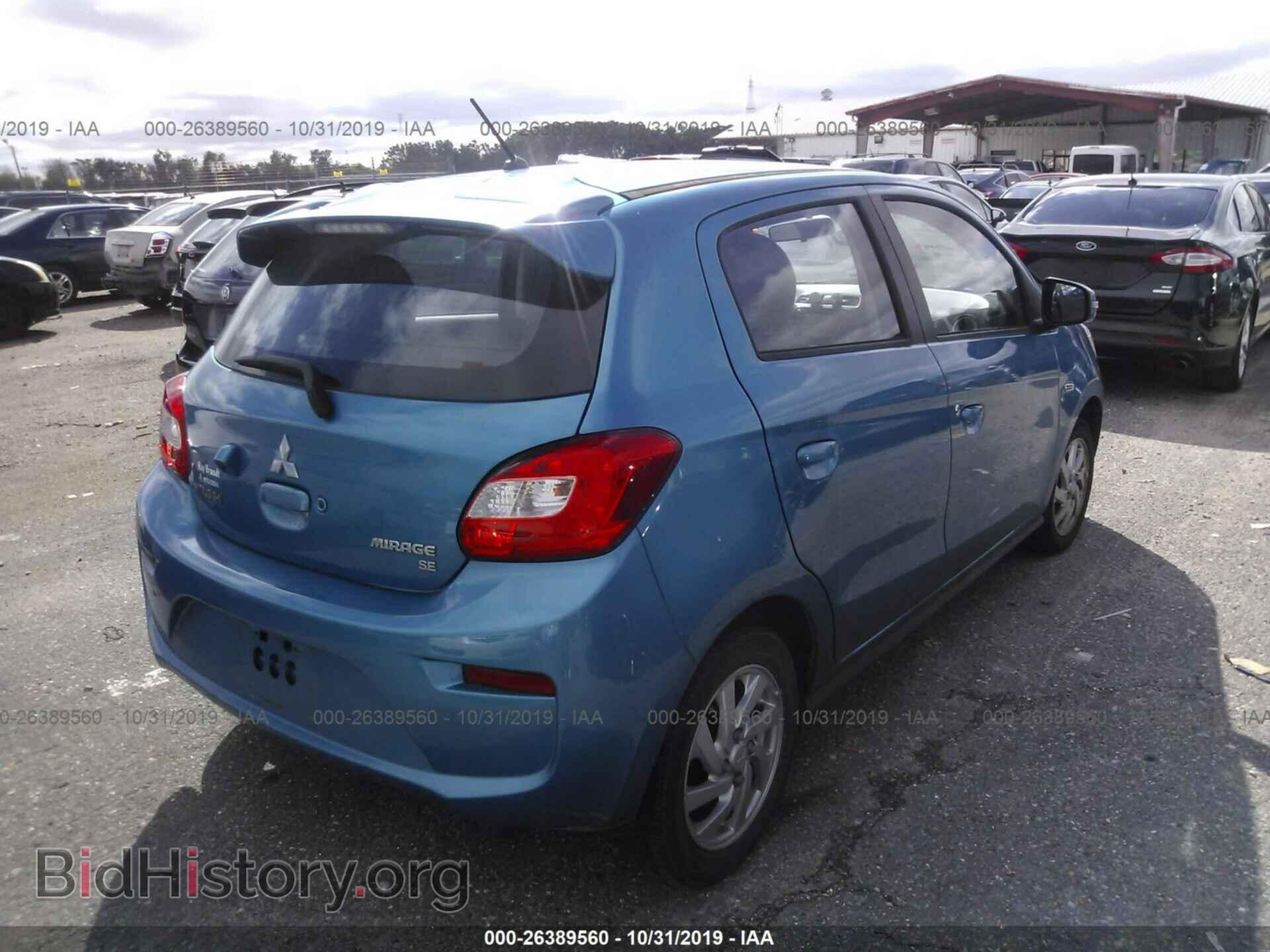 2017 MITSUBISHI MIRAGE - VIN: ML32A4HJ8HH004954 - Фото 4