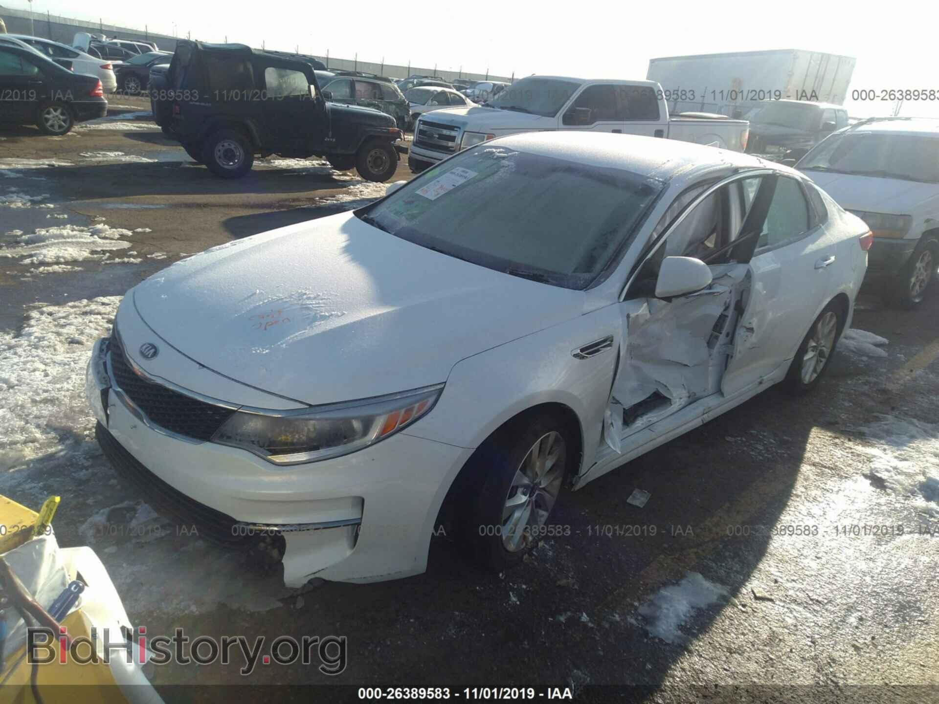 2017 KIA OPTIMA - VIN: 5XXGT4L32HG126406 - Фото 2