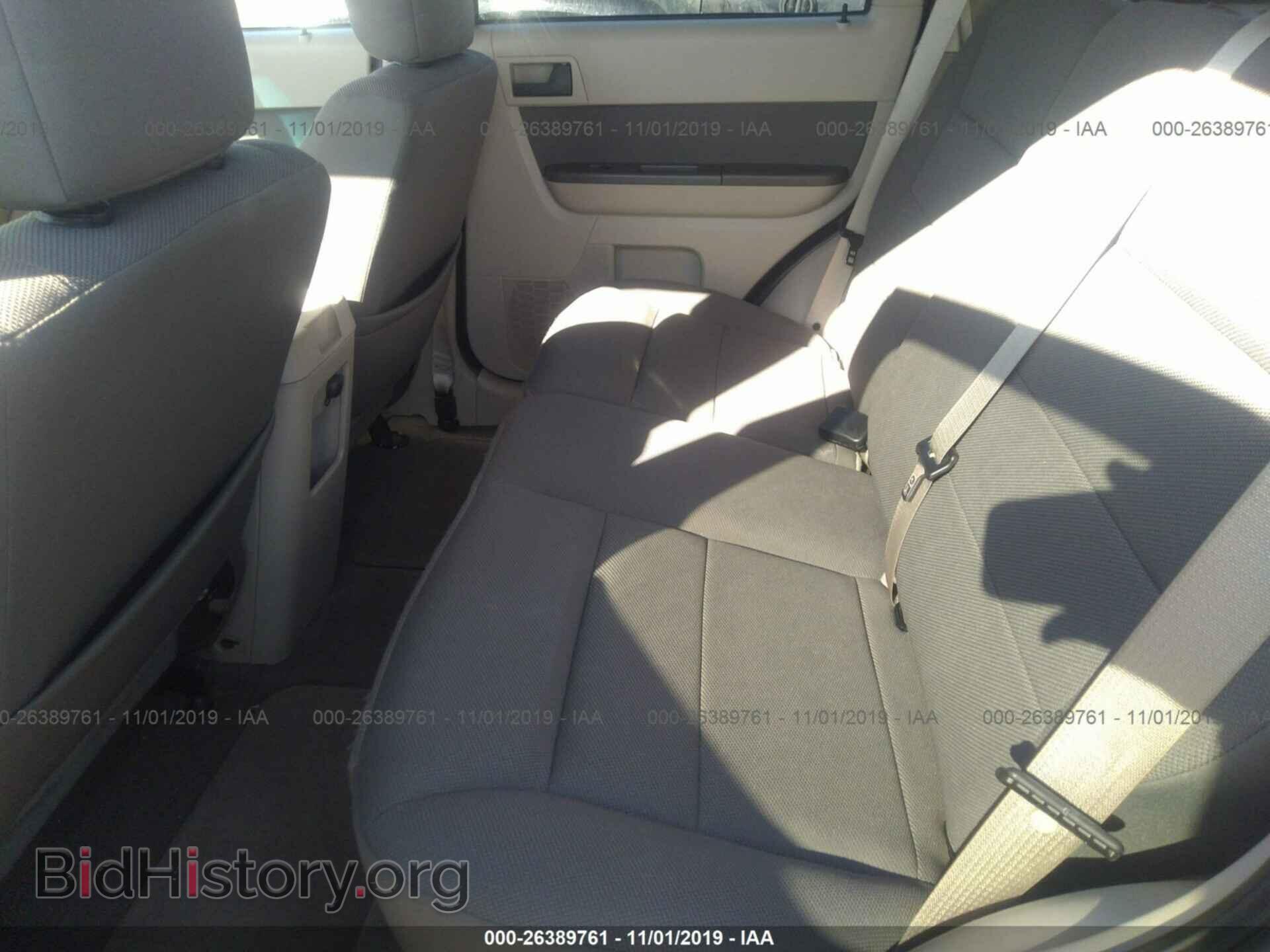 2009 FORD ESCAPE - VIN: 1FMCU93G29KB01388 - Фото 8
