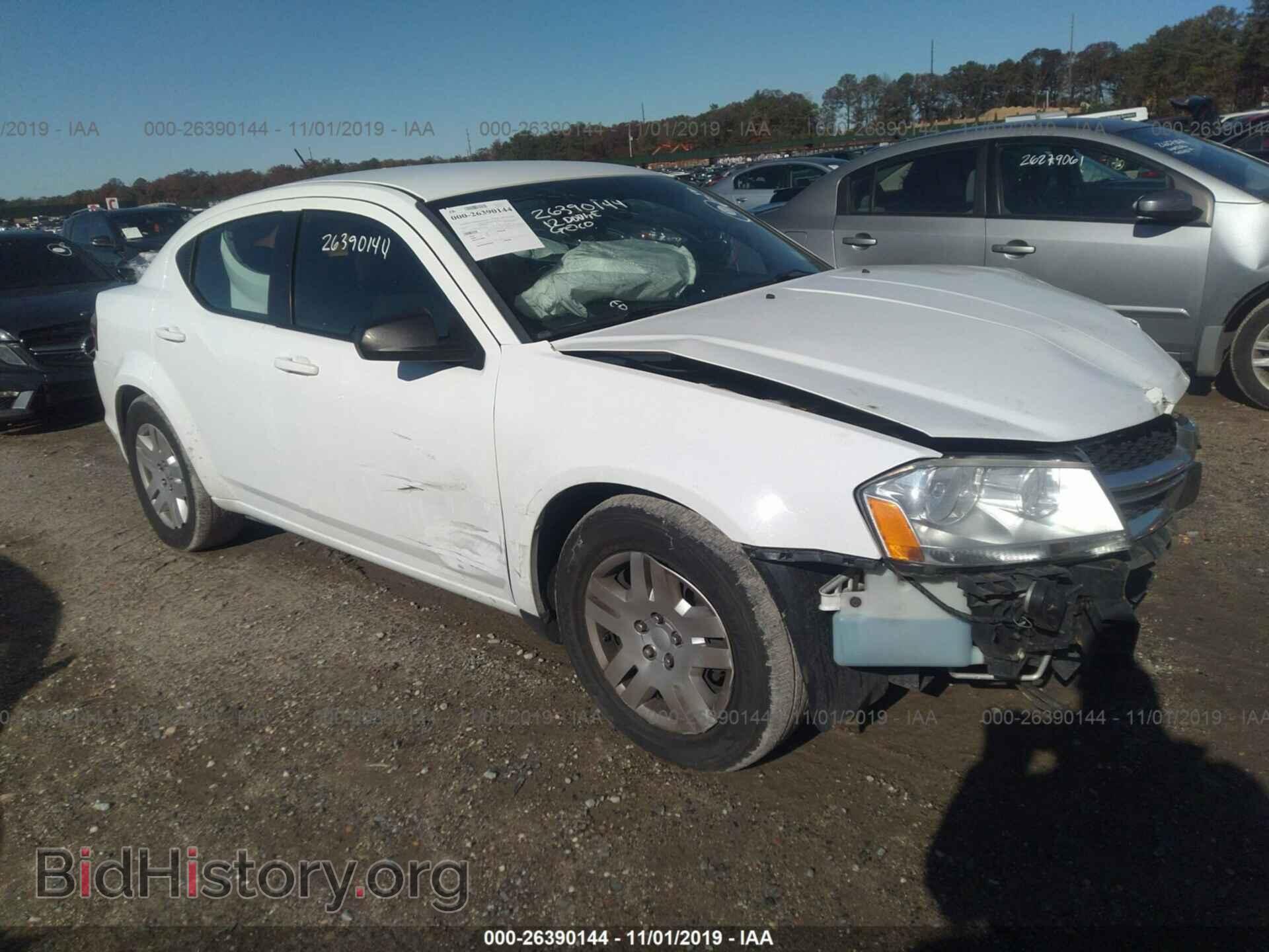 Photo 1C3CDZAB5CN118353 - DODGE AVENGER 2012