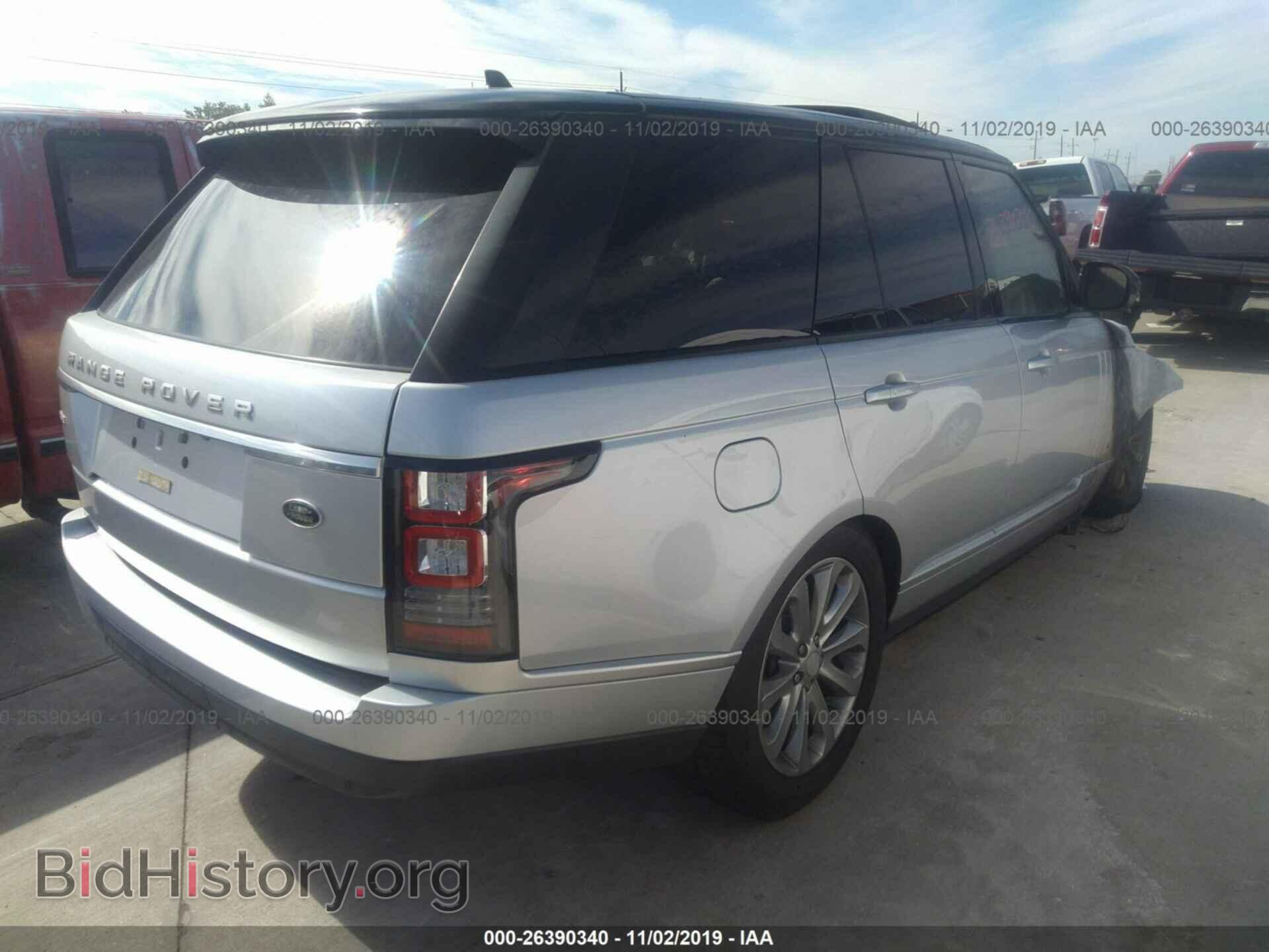 2015 LAND ROVER RANGE ROVER - VIN: SALGS2VF3FA218561 - Фото 4