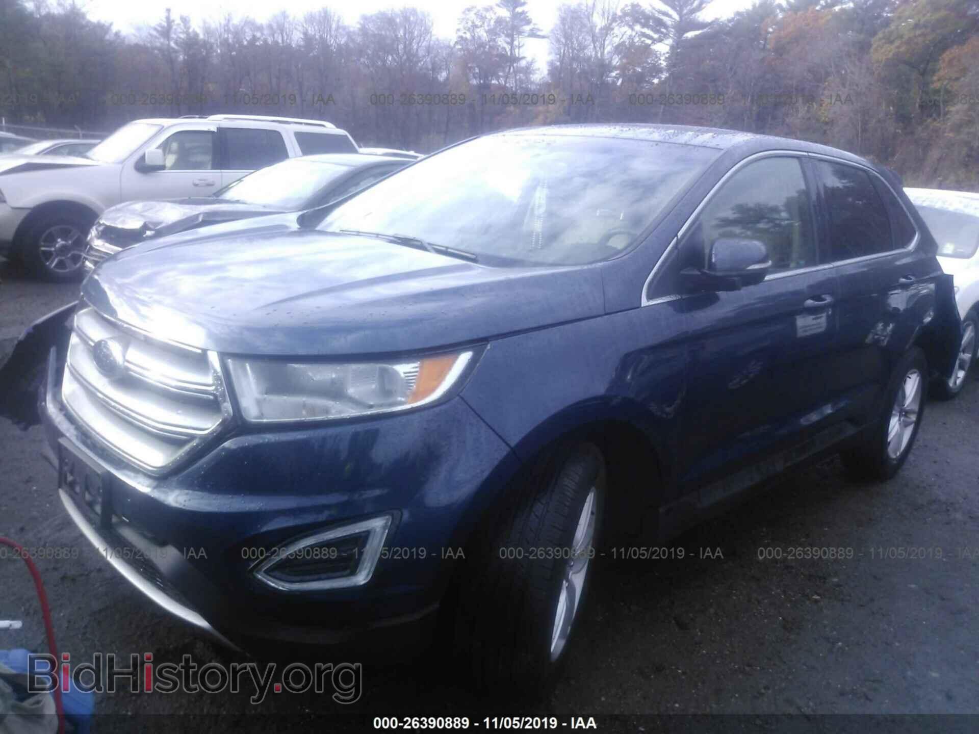 2017 FORD EDGE - VIN: 2FMPK4J87HBB54005 - Фото 2