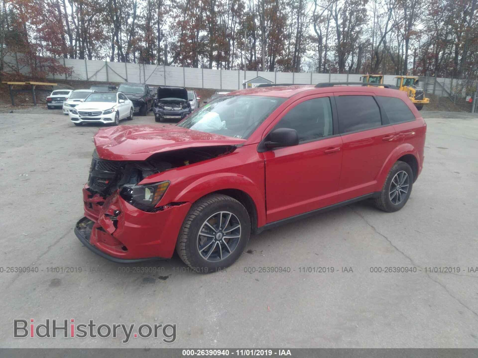 2018 DODGE JOURNEY - VIN: 3C4PDCAB4JT474560 - Фото 2