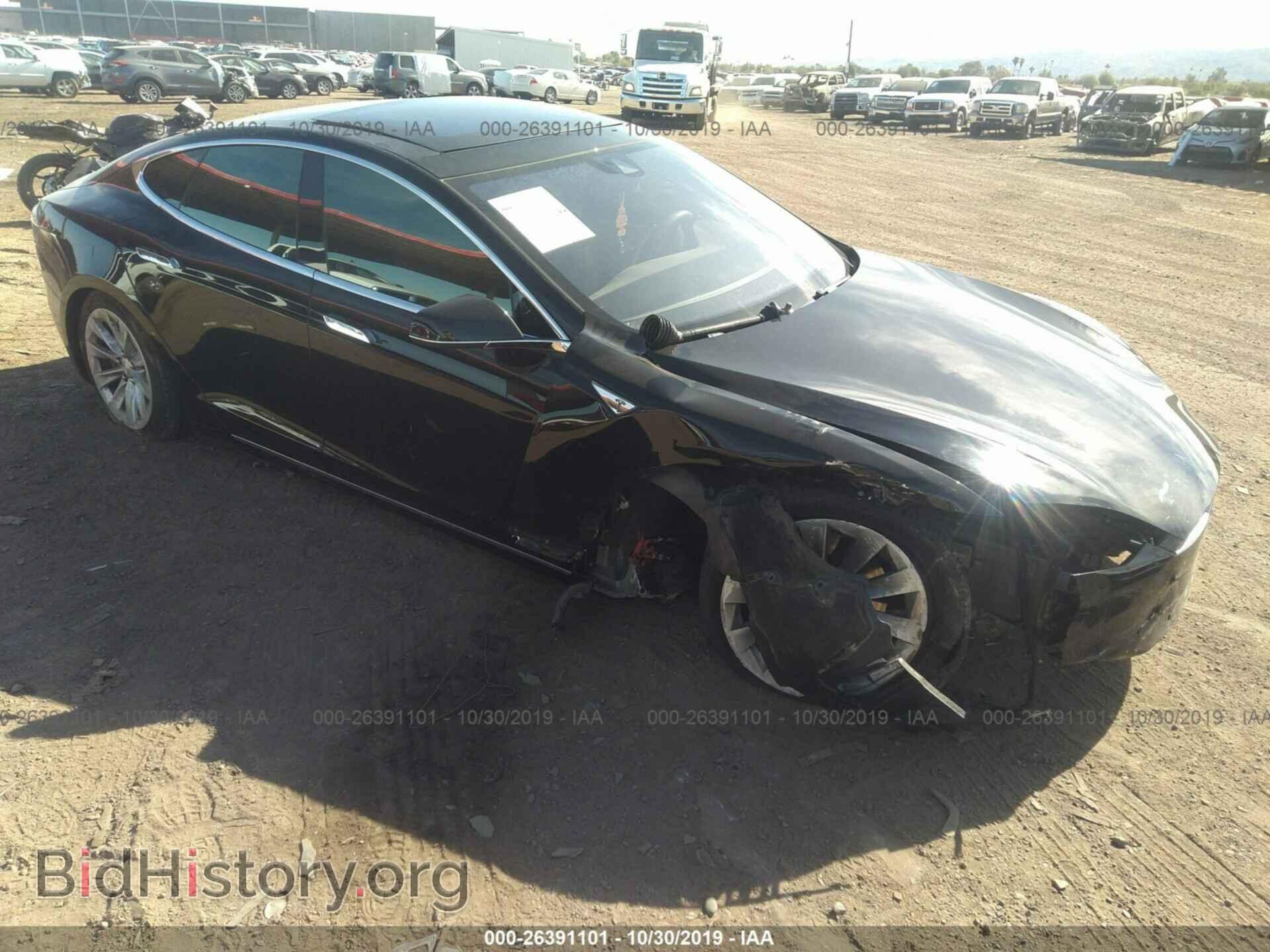 Фотография 5YJSA1E23GF136558 - TESLA MODEL S 2016
